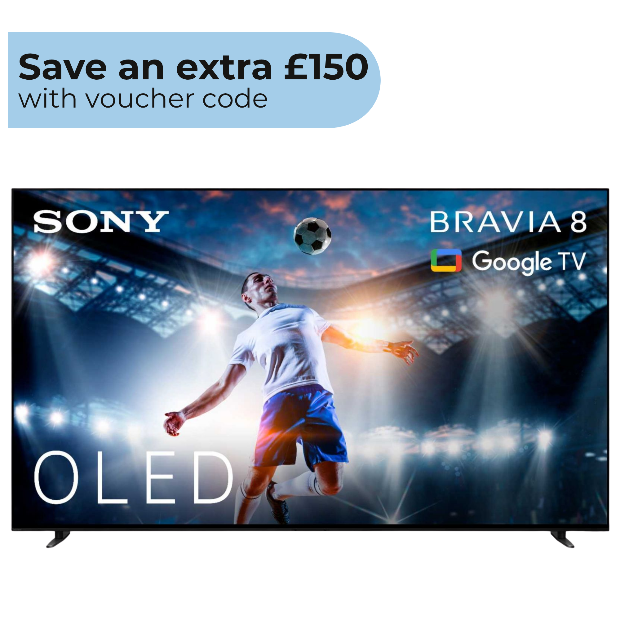 BRAVIA 8 XR80U 55" 4K OLED Smart TV - K55XR80PU