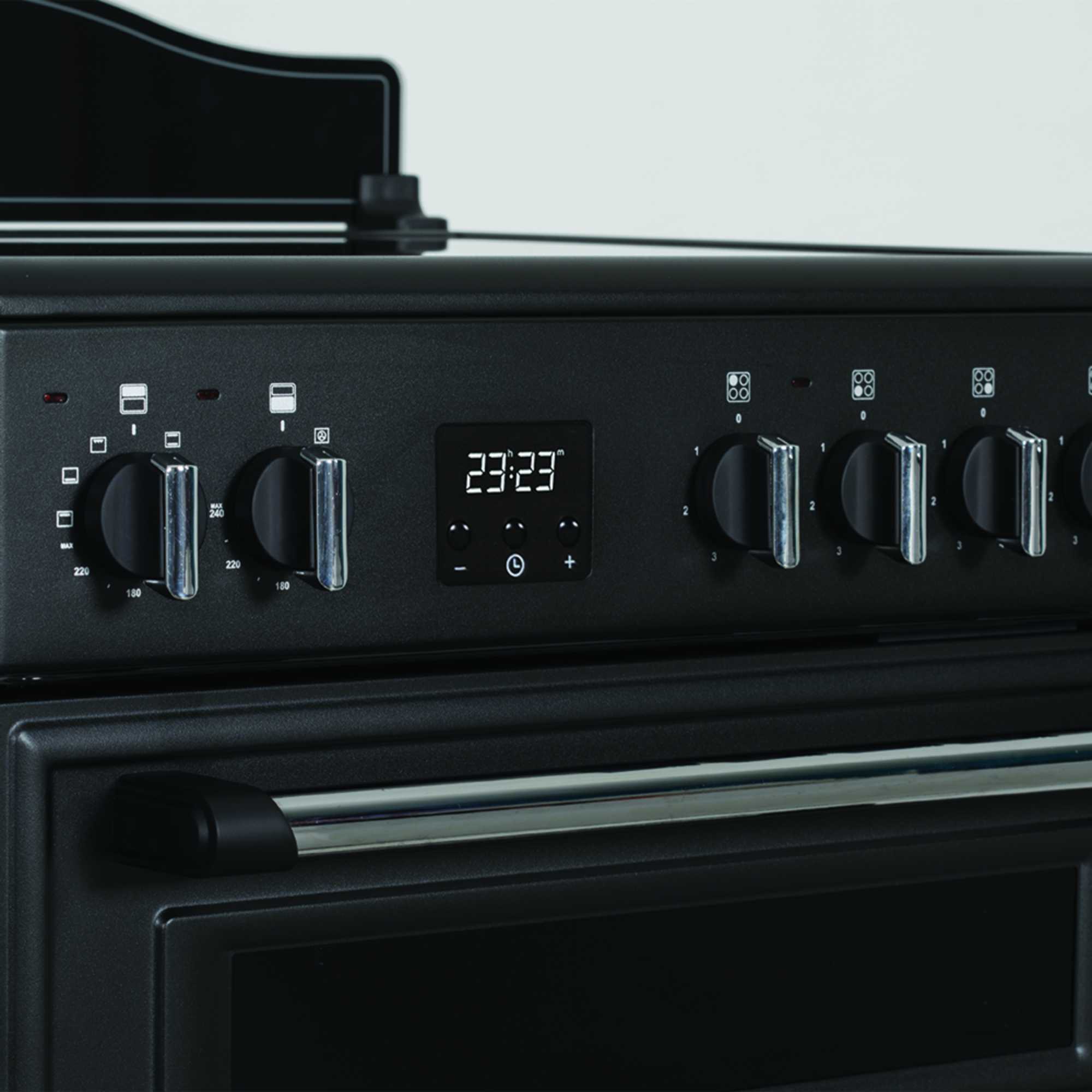 C60CMRA 600mm Double Oven with 4 Ceramic Hobs - Anthracite