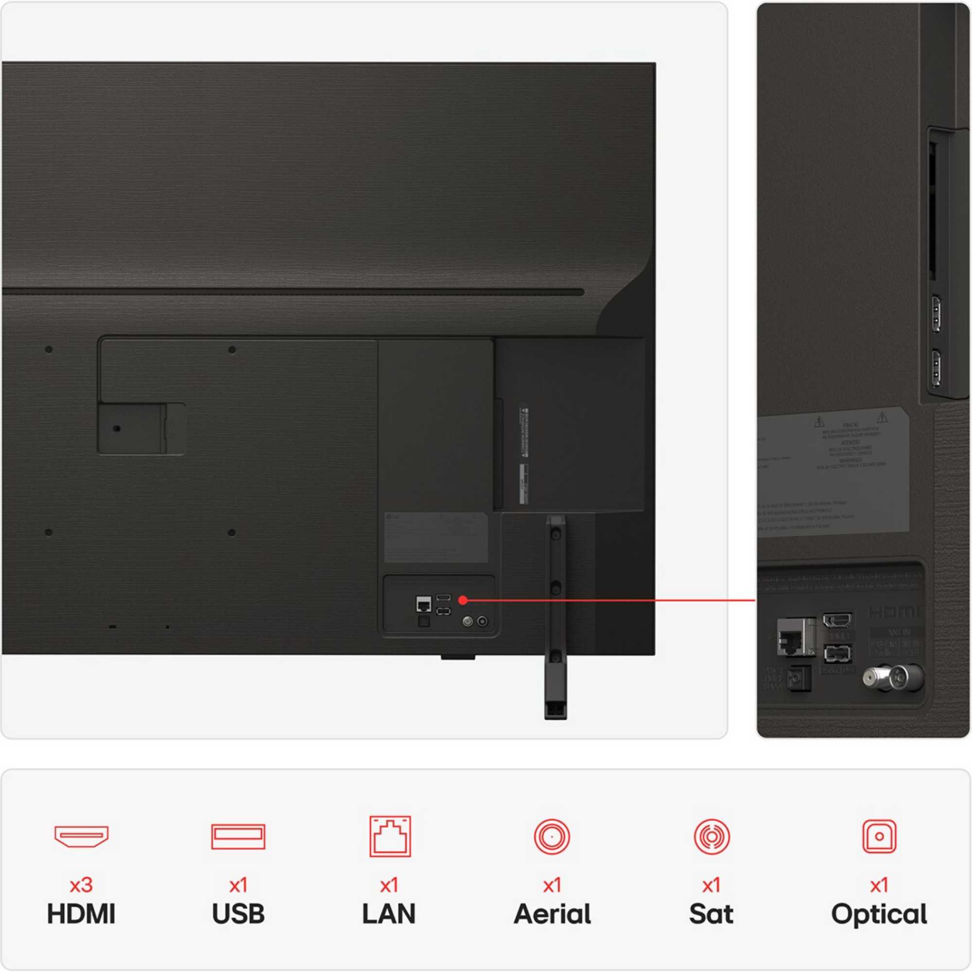 84A6C 43" 4K Ultra HD QNED HDR Smart TV - 43QNED84A6C