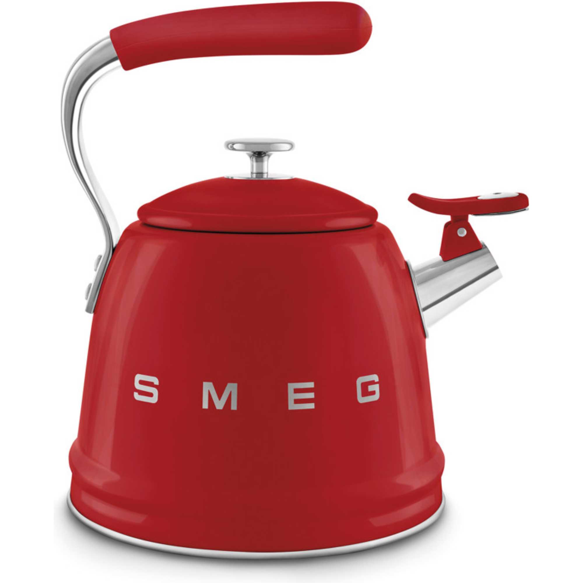 WKF01RD 2.3L 50s Style Whistling Kettle - Red