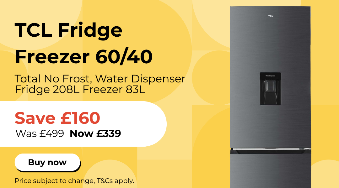 TCL fridge freezer saving