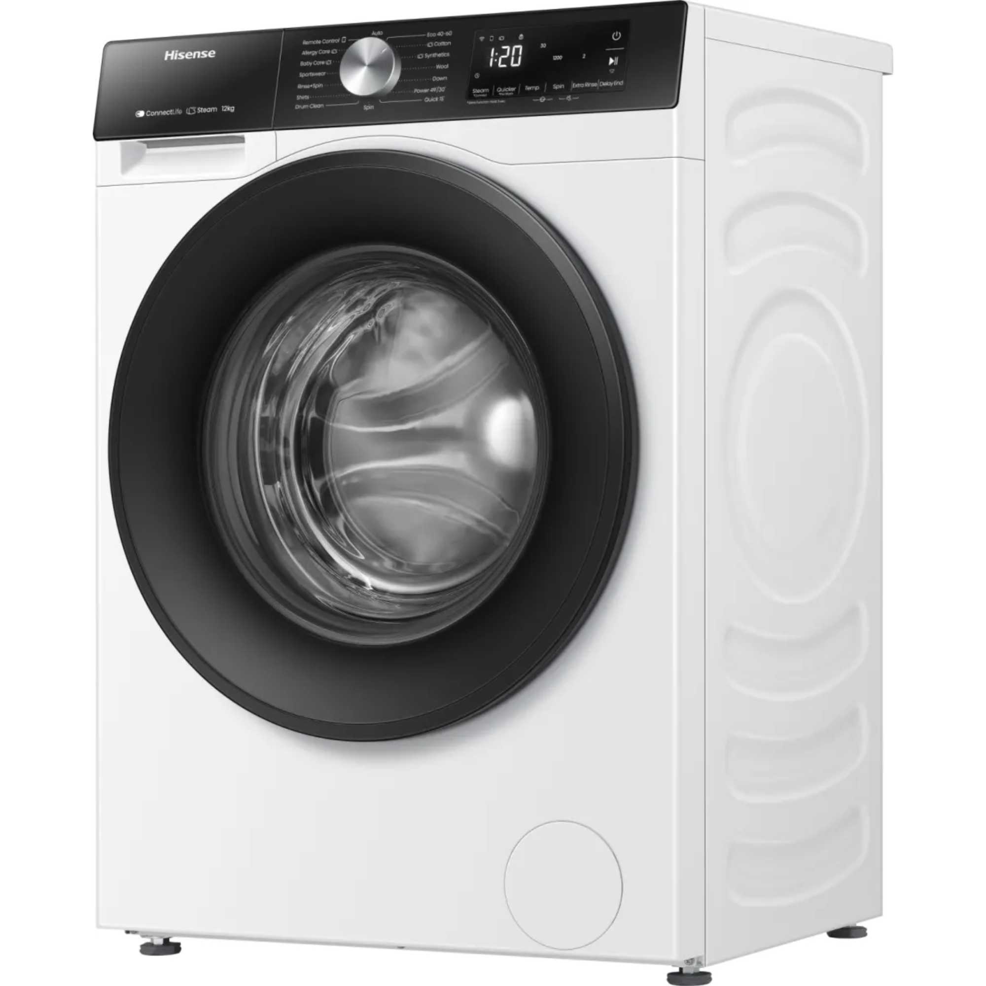 3S 12kg 1400rpm Washing Machine - WF3S1243BW3