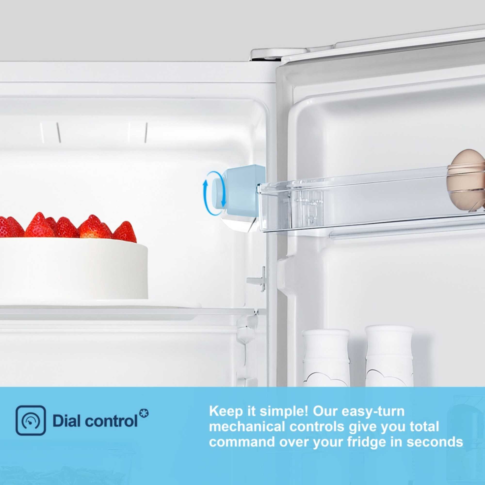 MTL55242E 242l Tall Larder Fridge - White