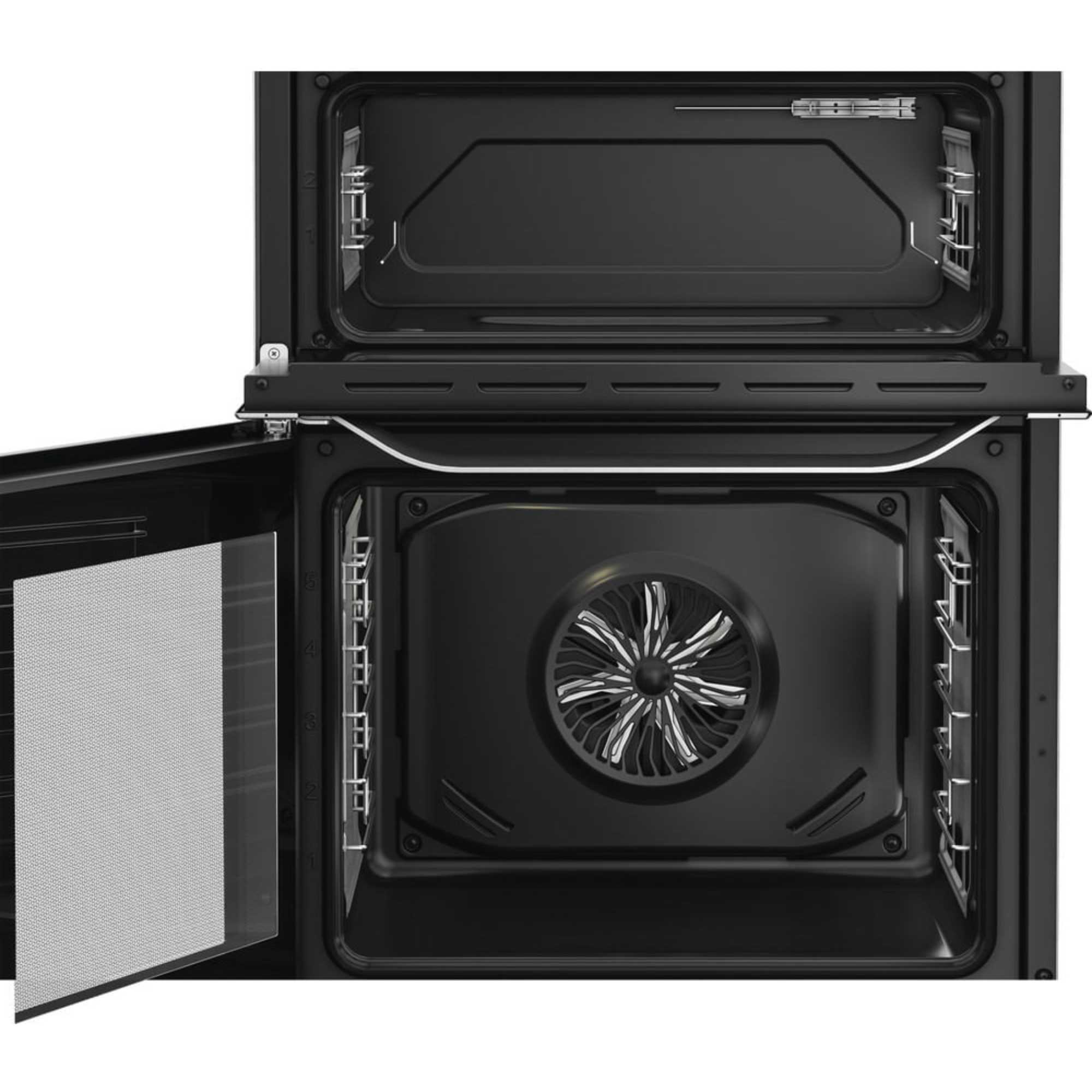 60cm Electric Double Oven Cooker - HDE6IDC2X