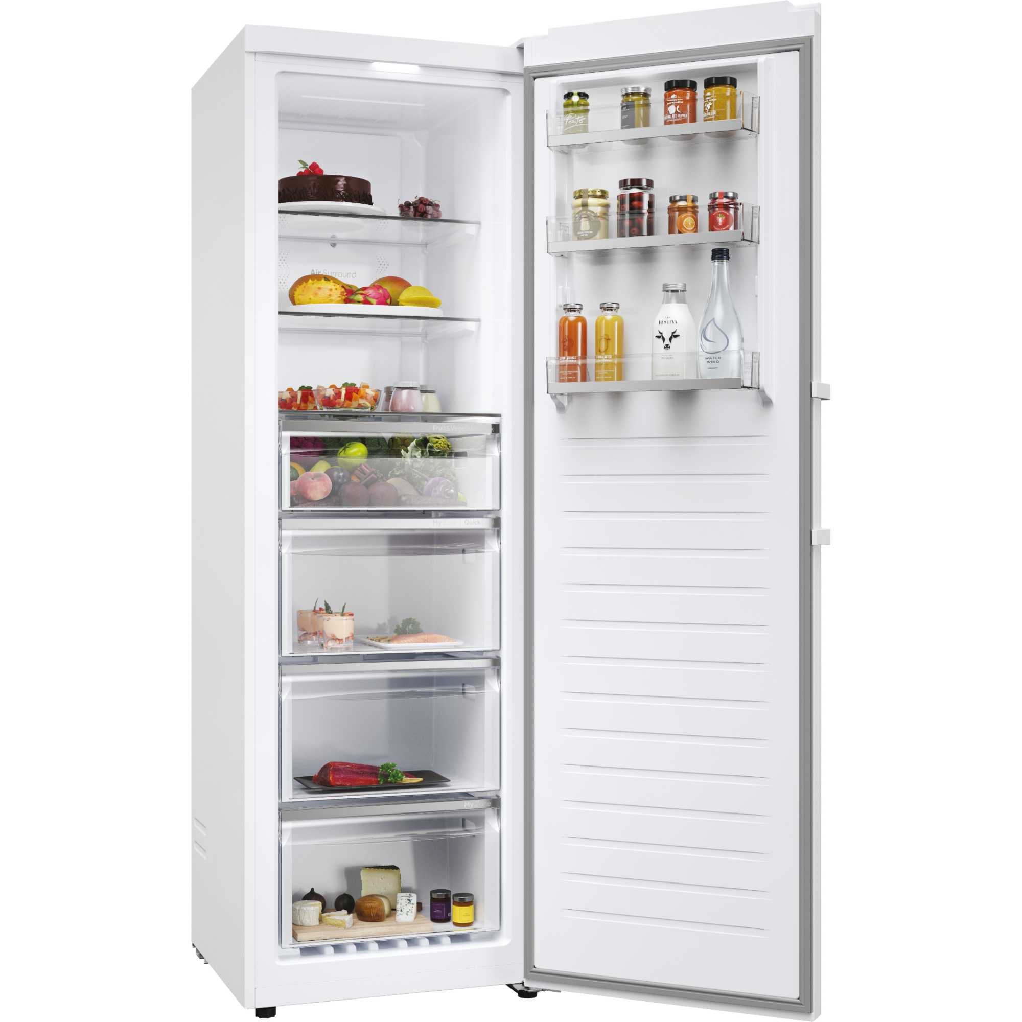 H3R-330WNA UK 1D 60 Series 7 Larder No Frost Smart Fridge - White