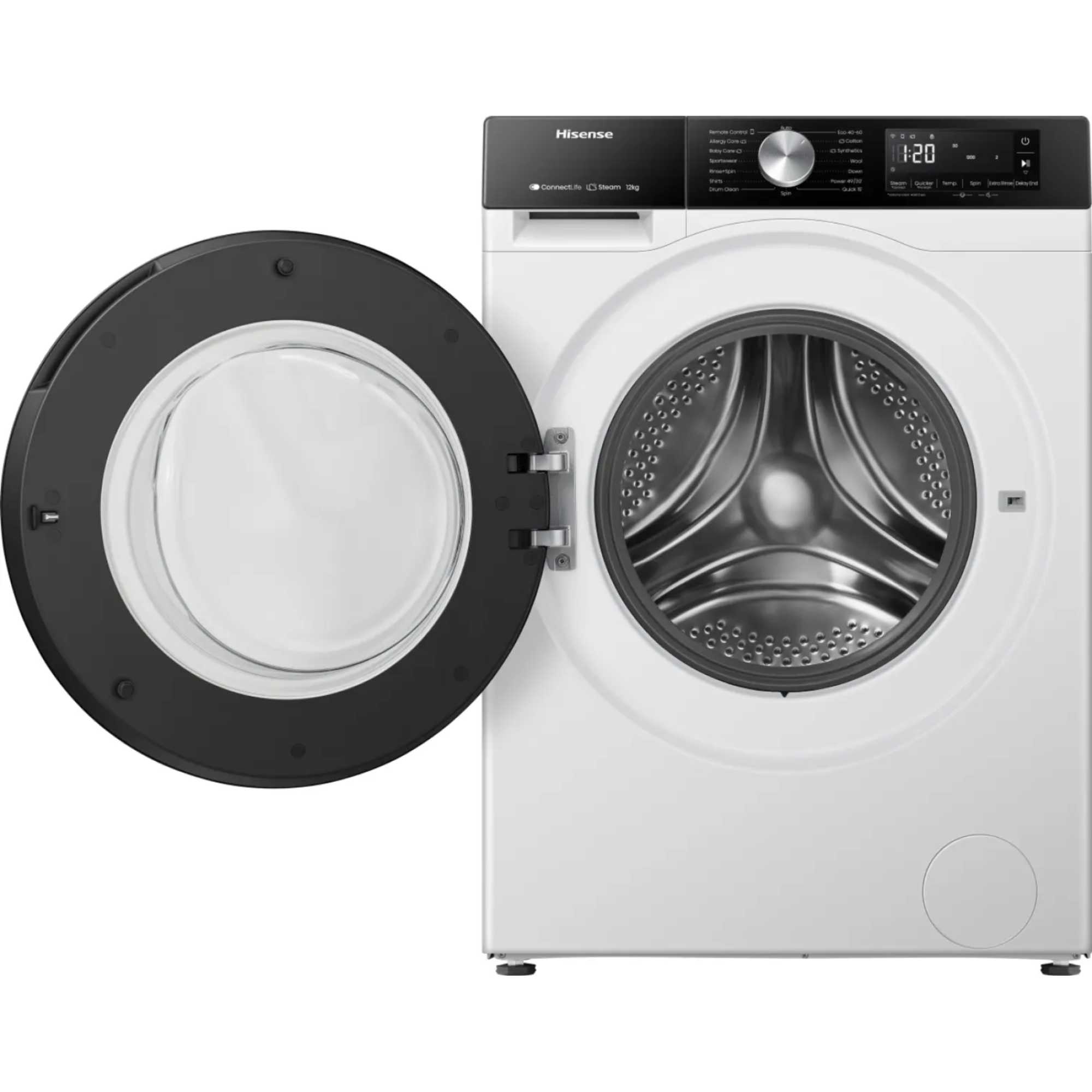 3S 12kg 1400rpm Washing Machine - WF3S1243BW3