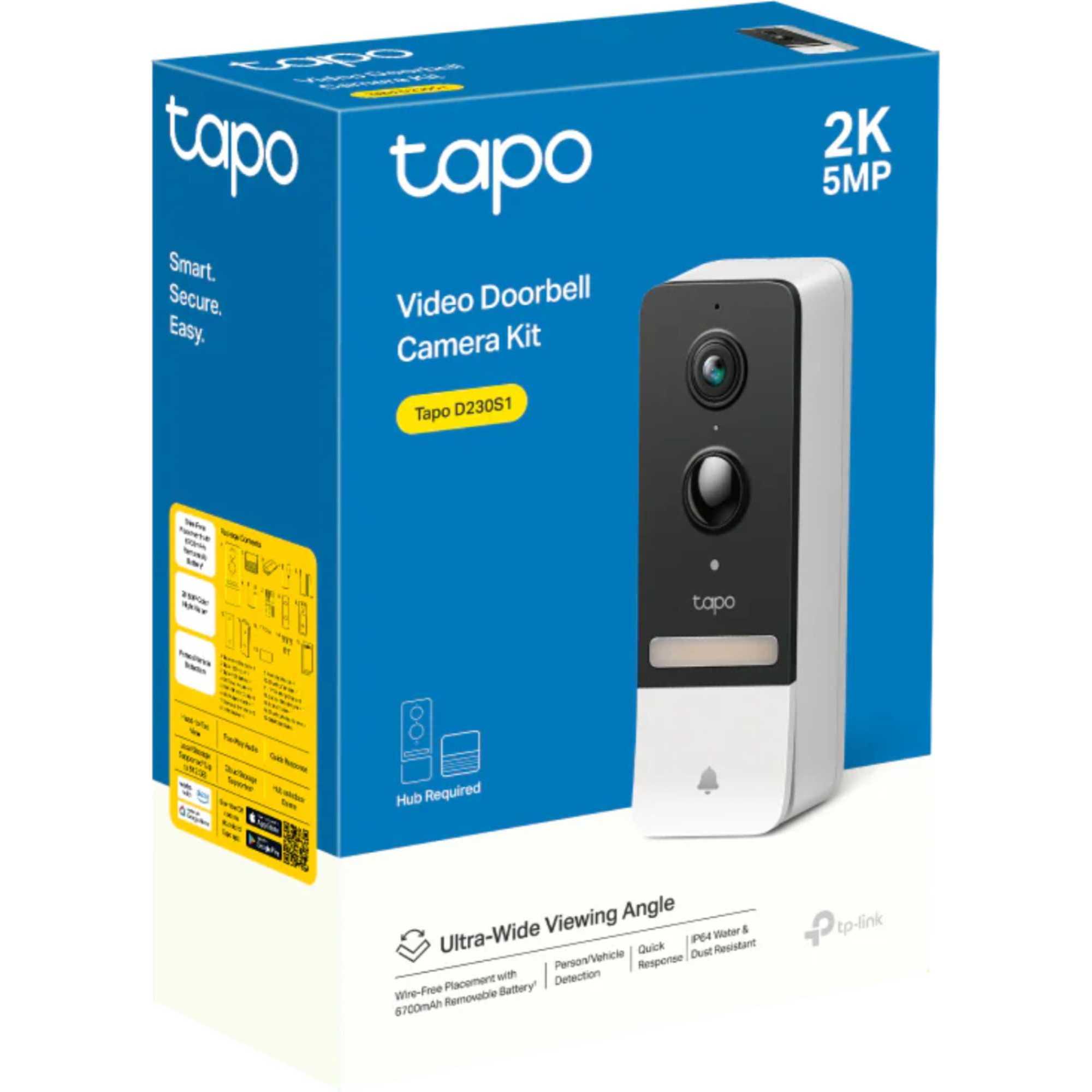 Tapo D230S1 Smart Battery Video Doorbell