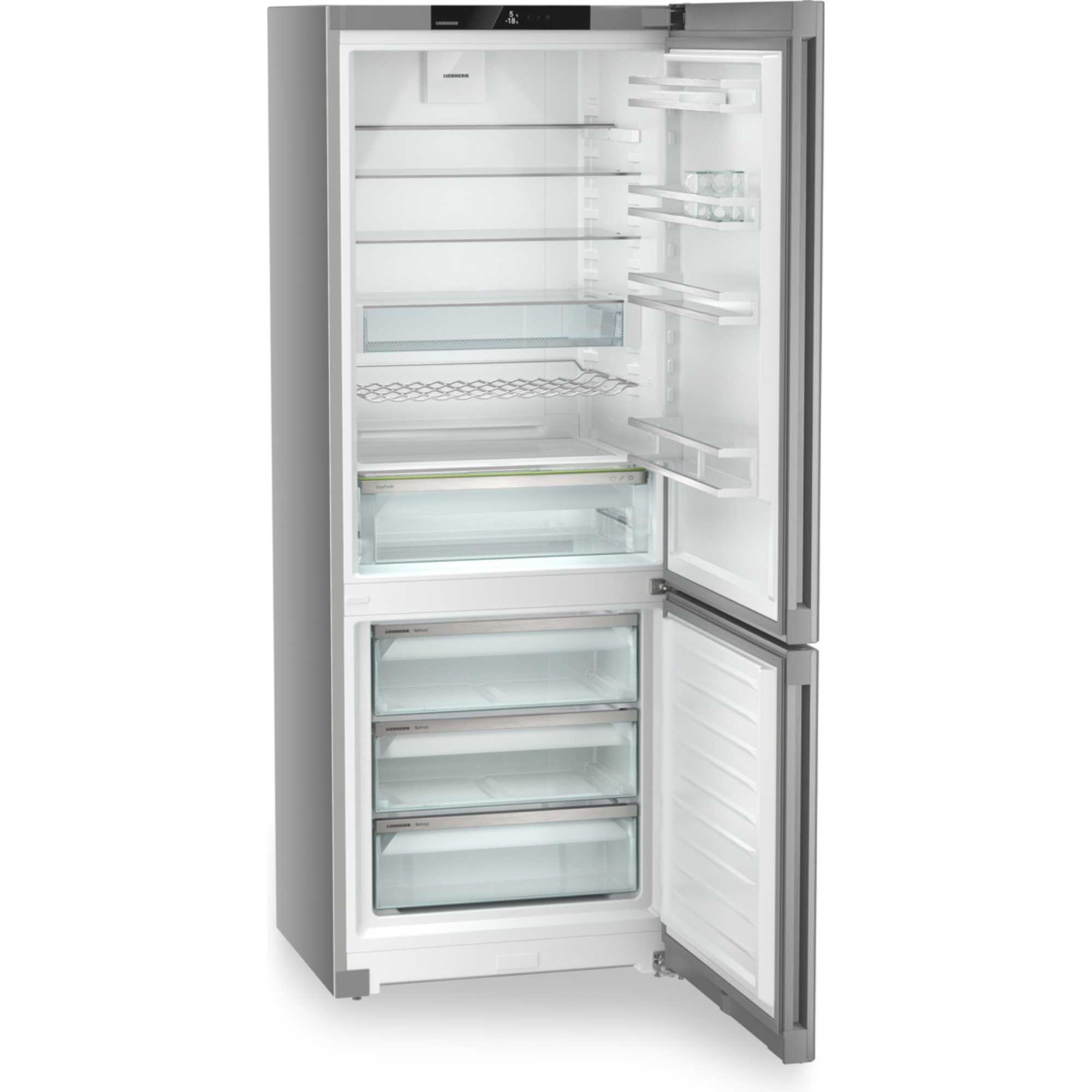 CNsfa 7723 Plus NoFrost EasyFresh Fridge Freezer - Silver