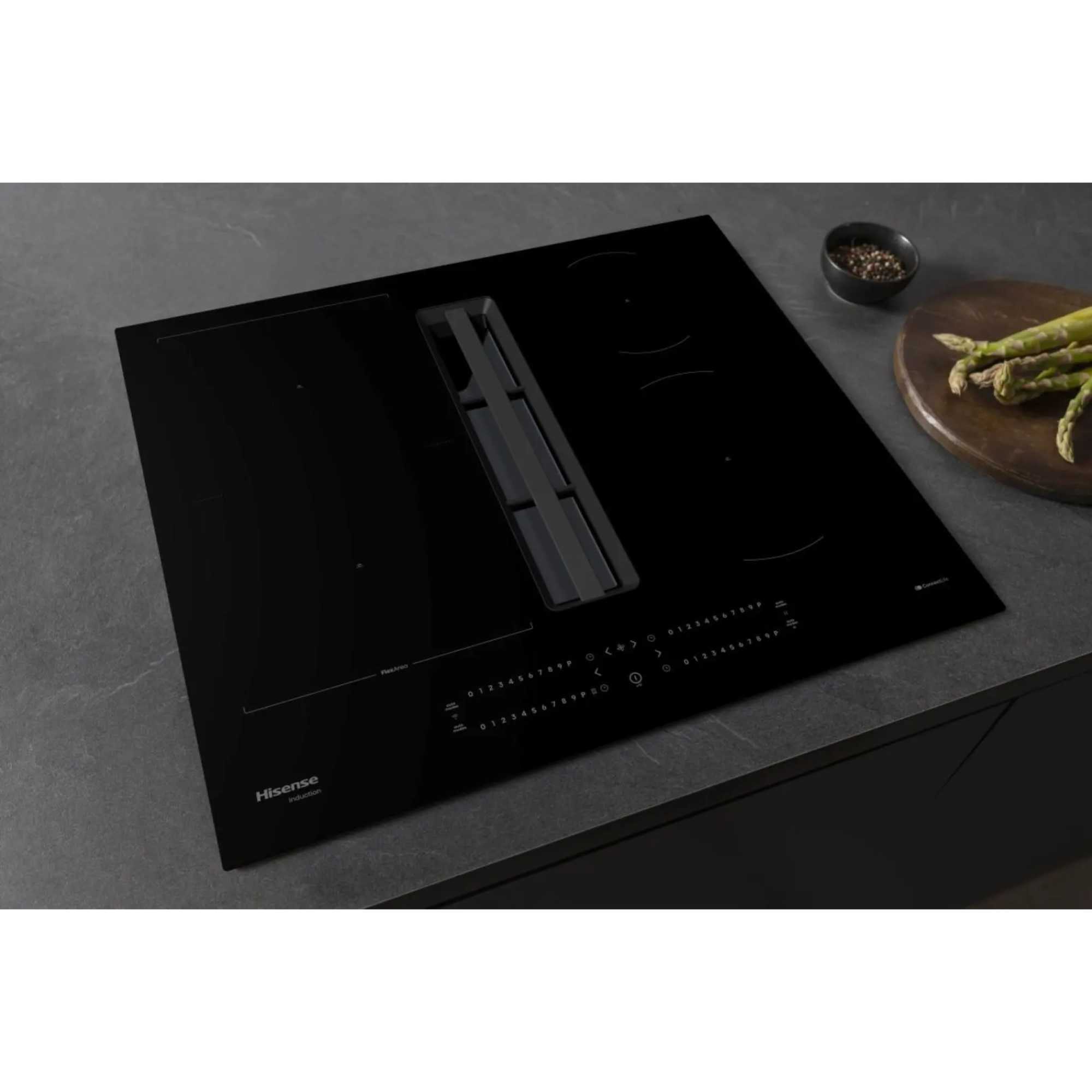 Hi6 HEH6432BSCWF 4 Burner 60cm Electric Induction Hob