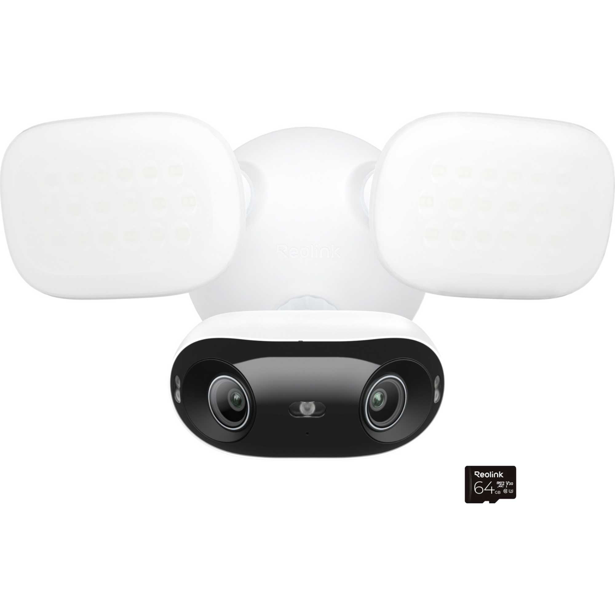 Floodlight Series 4K 180 Degree Battery WiFi Outdoor Camera + 64GB