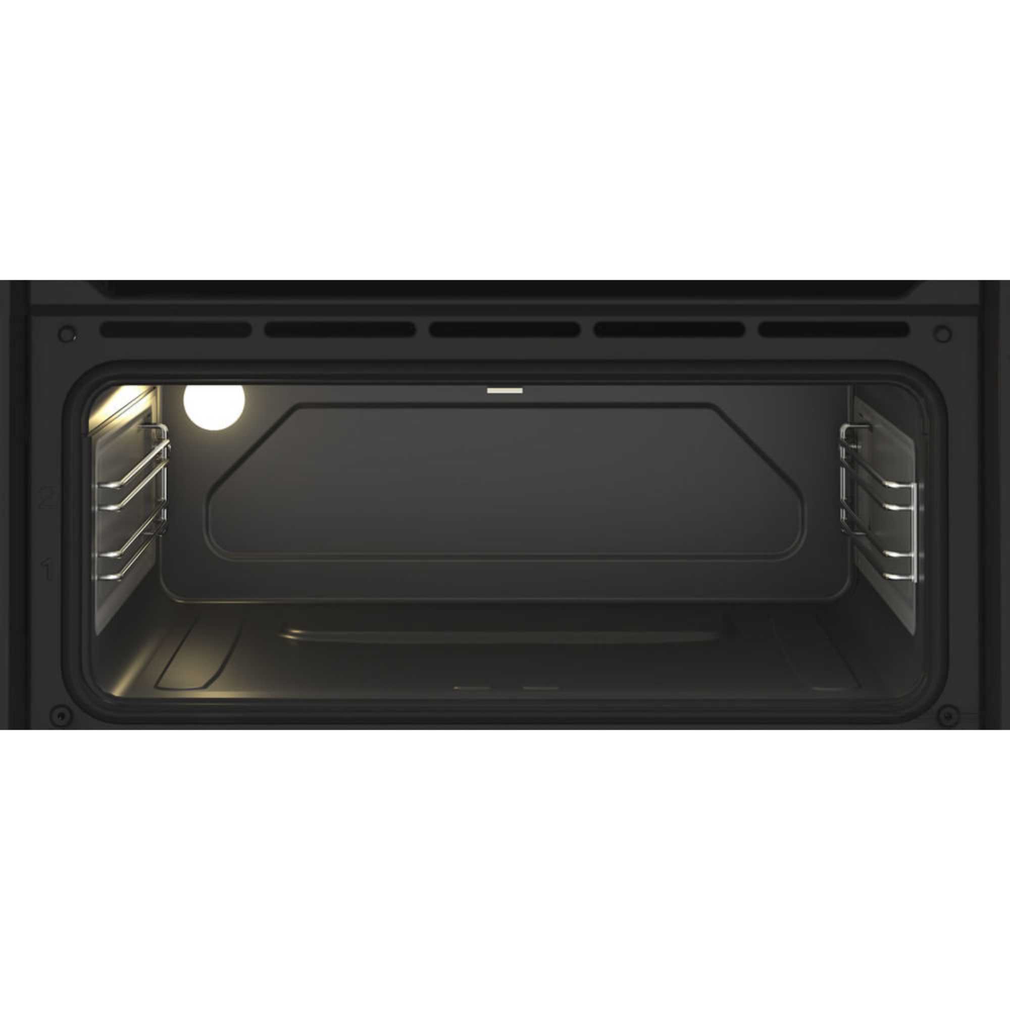DIH 82D IX Built-In Electric Multifunction Double Oven - Stainless Steel