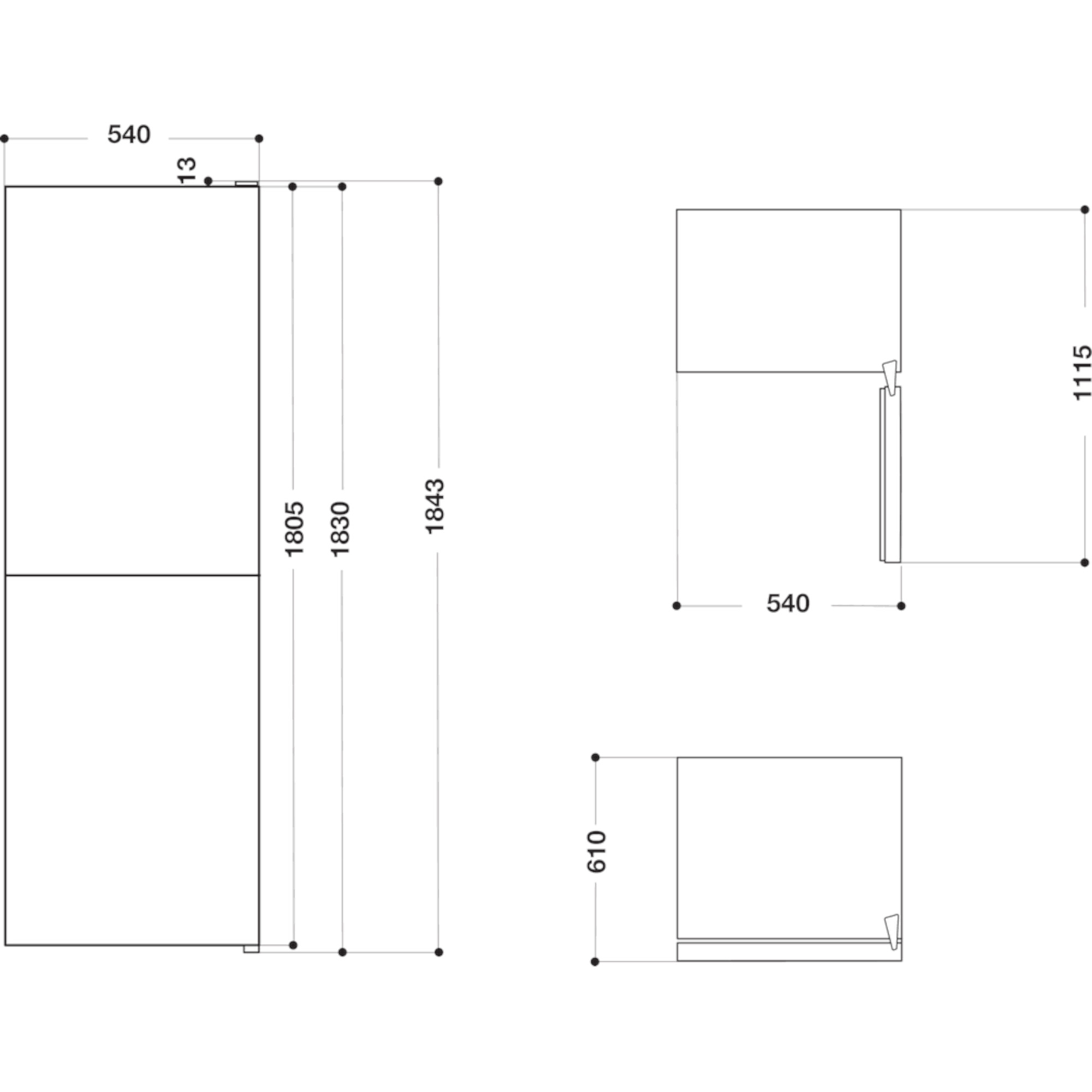 Image of Hotpoint HBNF55181BUK1