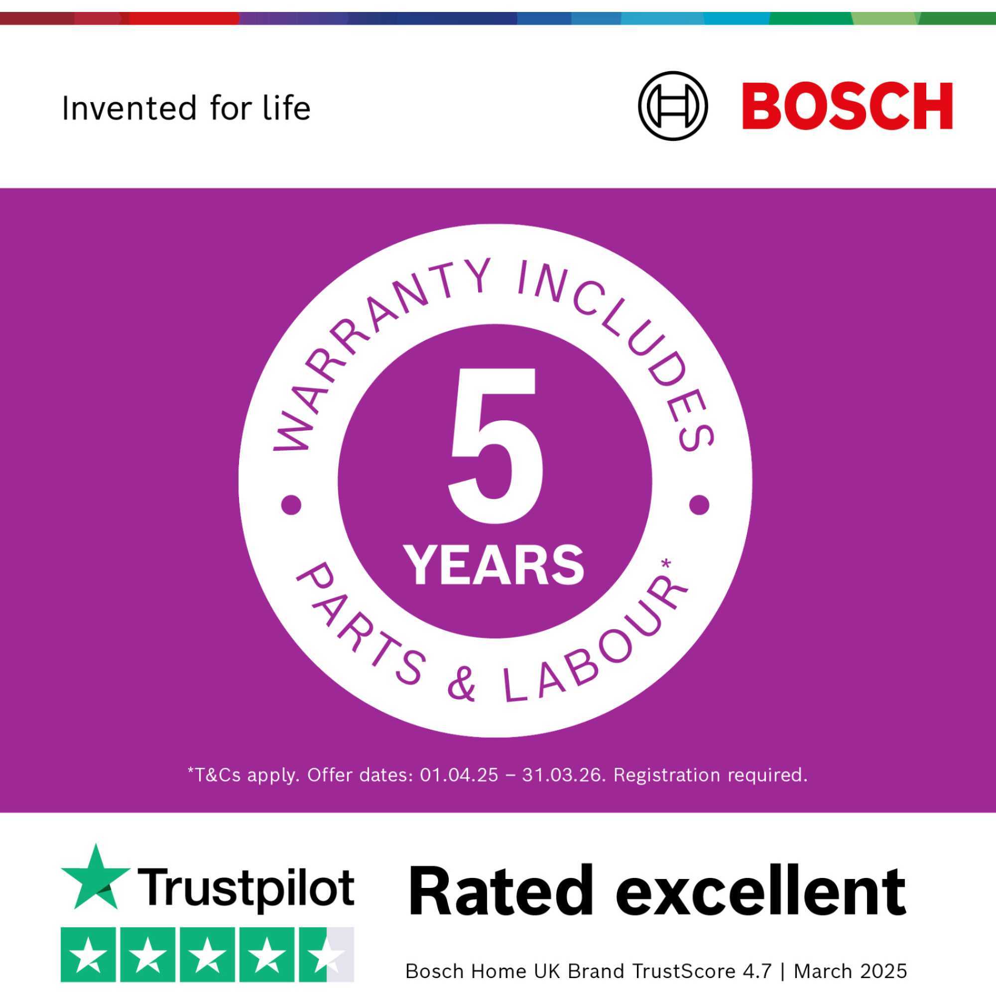 Bosch WGH254A0GB image 2