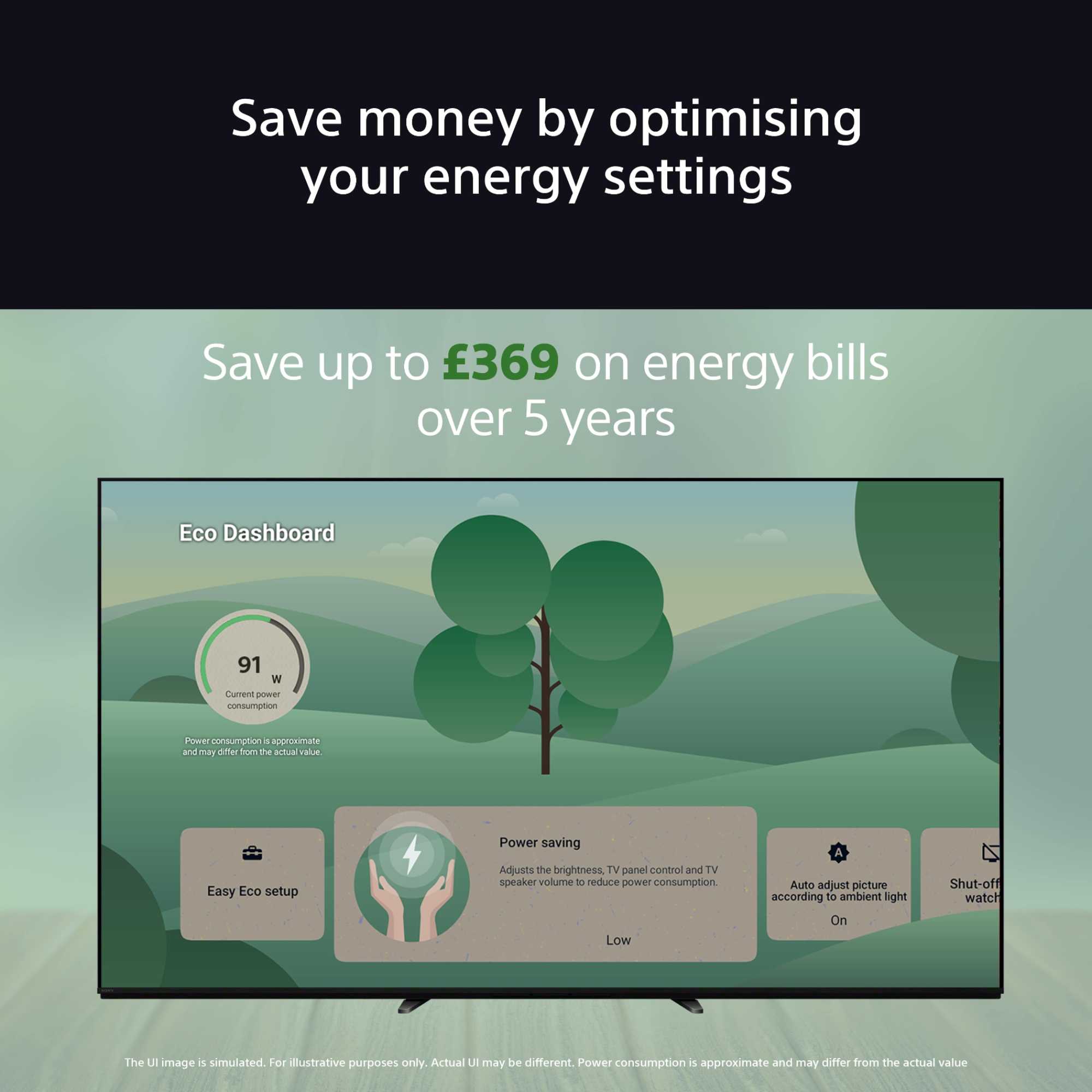 BRAVIA 8A 65" 4K Ultra HD OLED Smart Google TV - K-65XR8AU