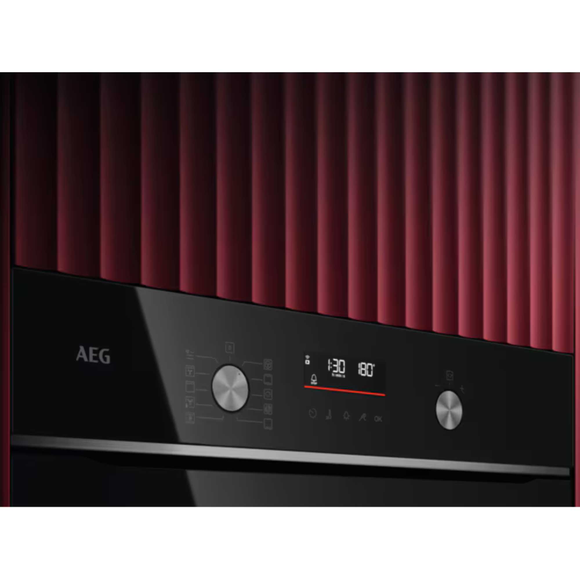 GA5CB501AB 5000 SurroundCook Built-in Oven with SteamBake - Black