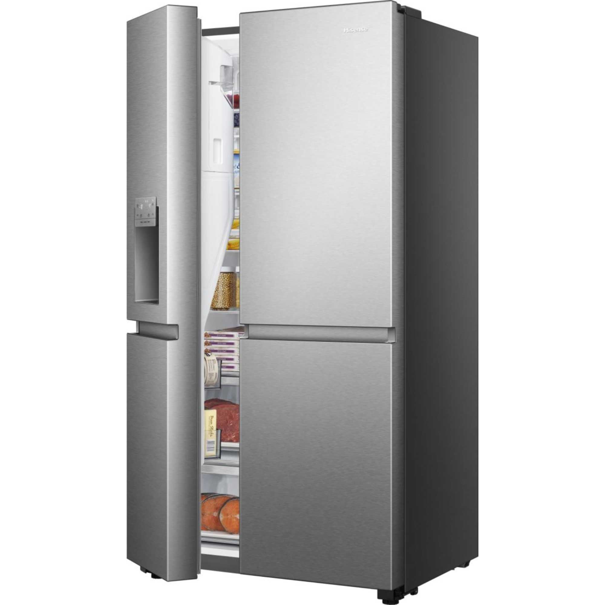 RS818N4TIE 632L Total No Frost American Style Fridge Freezer