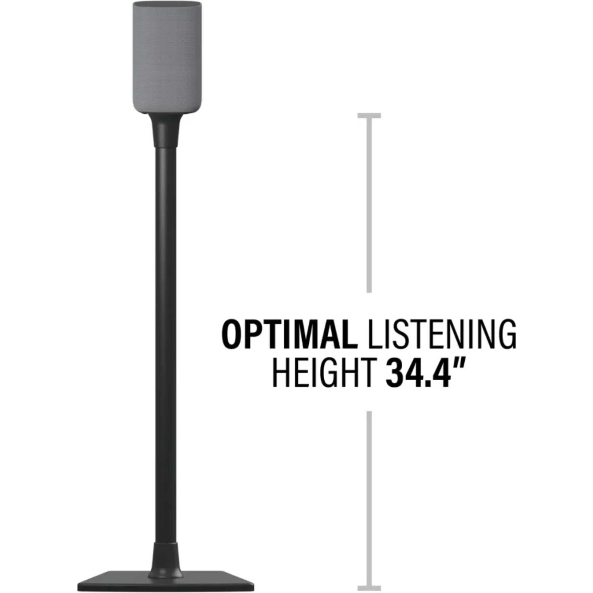 BSSU2-B1 Universal Speaker Stands for Speakers up to 4.5kg