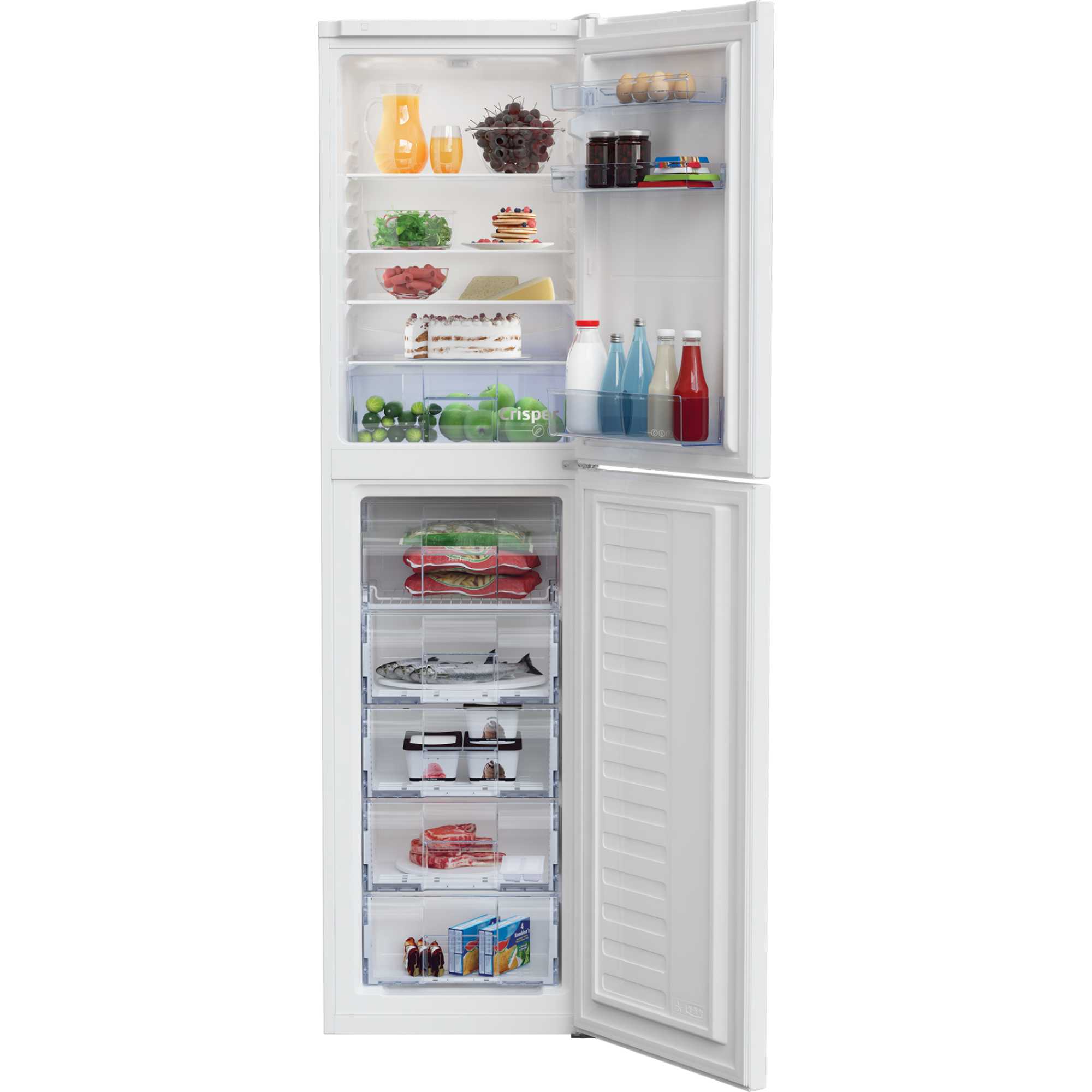 Fridge Freezer 40/60 Frost Free - White - CFG4501W