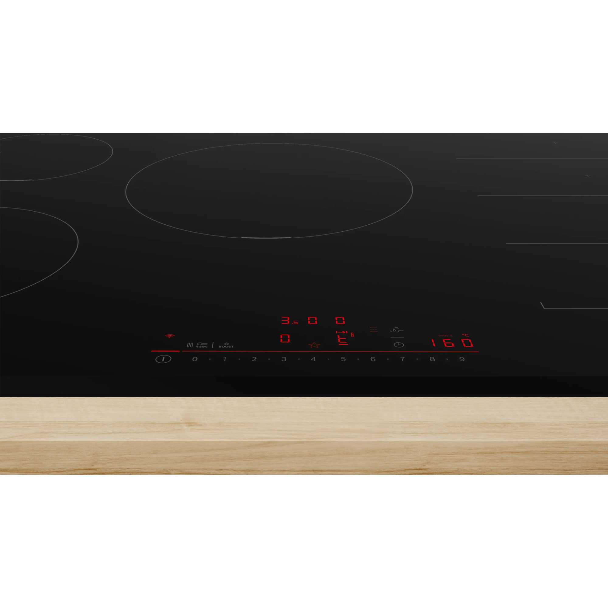 PXV831HC1E Series 6 80cm Smart 5 Burner Hob - Black
