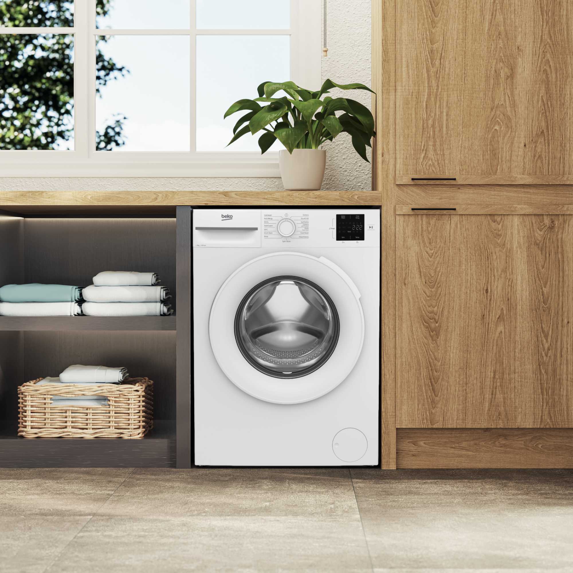 8kg 1200rpm Washing Machine - BMN3WT3821W