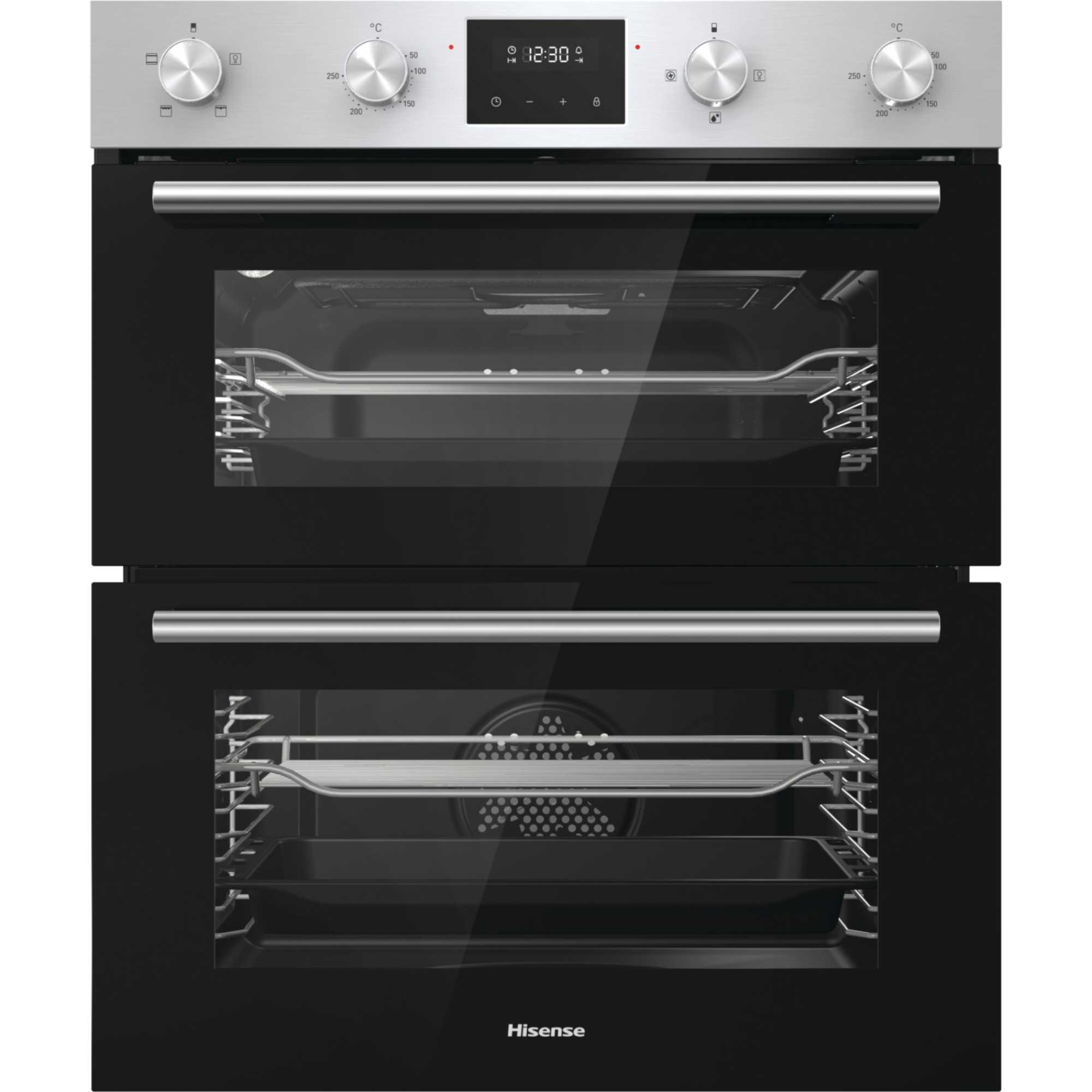 BID75211XUK Built-Under Double Oven - Stainless Steel
