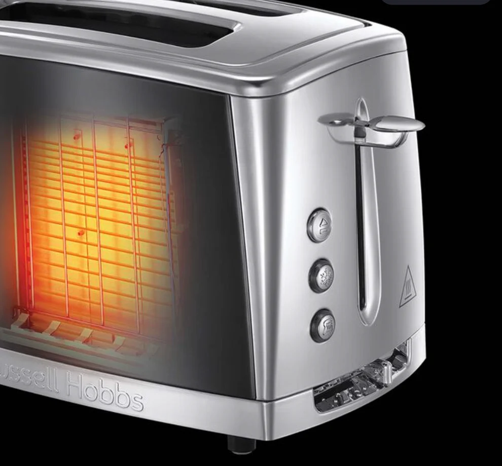 Luna 23221 1550W 2 Slice Toaster