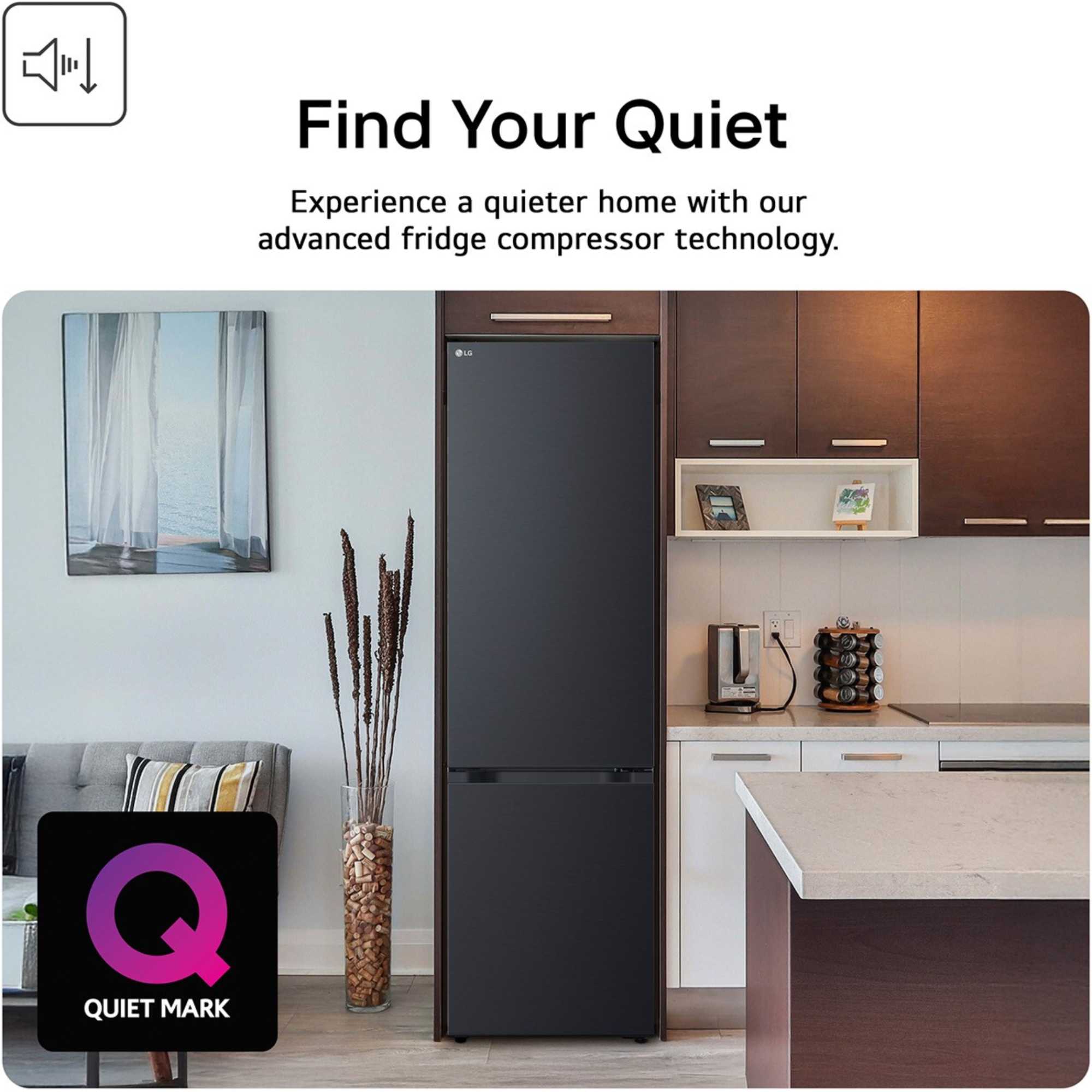 GBBSJ10EEP 333l Total No Frost Smart Fridge Freezer - Essence Matte Black