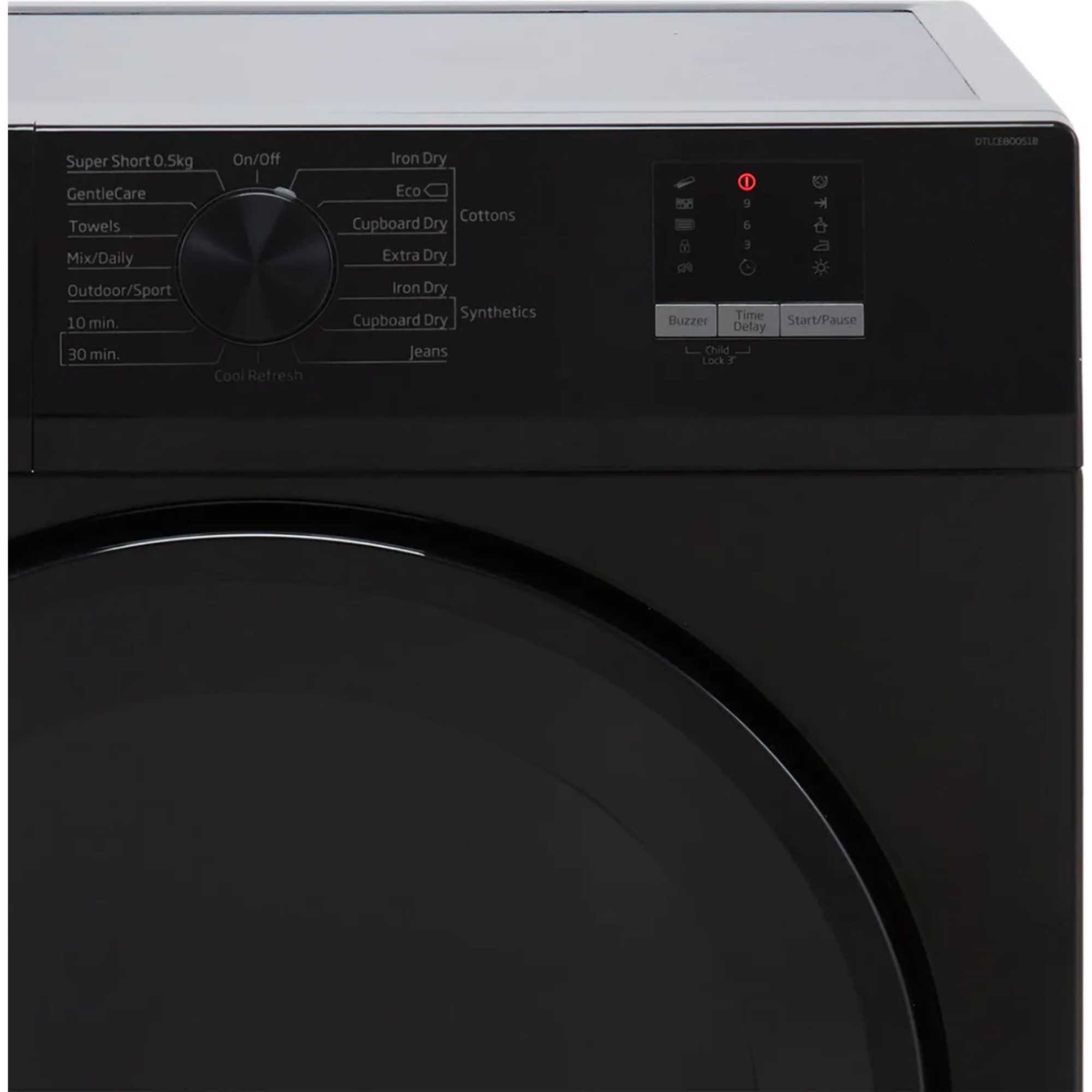 8kg Condenser Tumble Dryer - DTLCE80051B