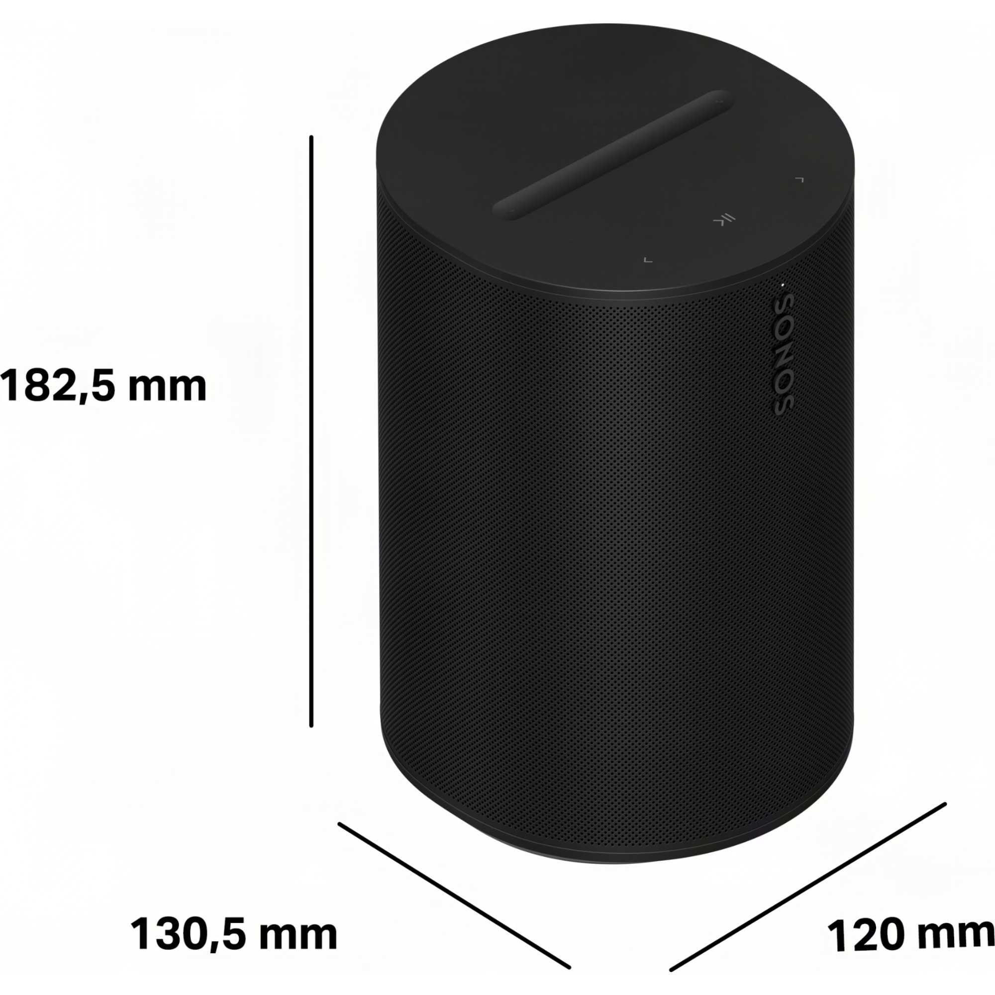 Era 100 SL Next-Gen Home Bookshelf Speaker - Black