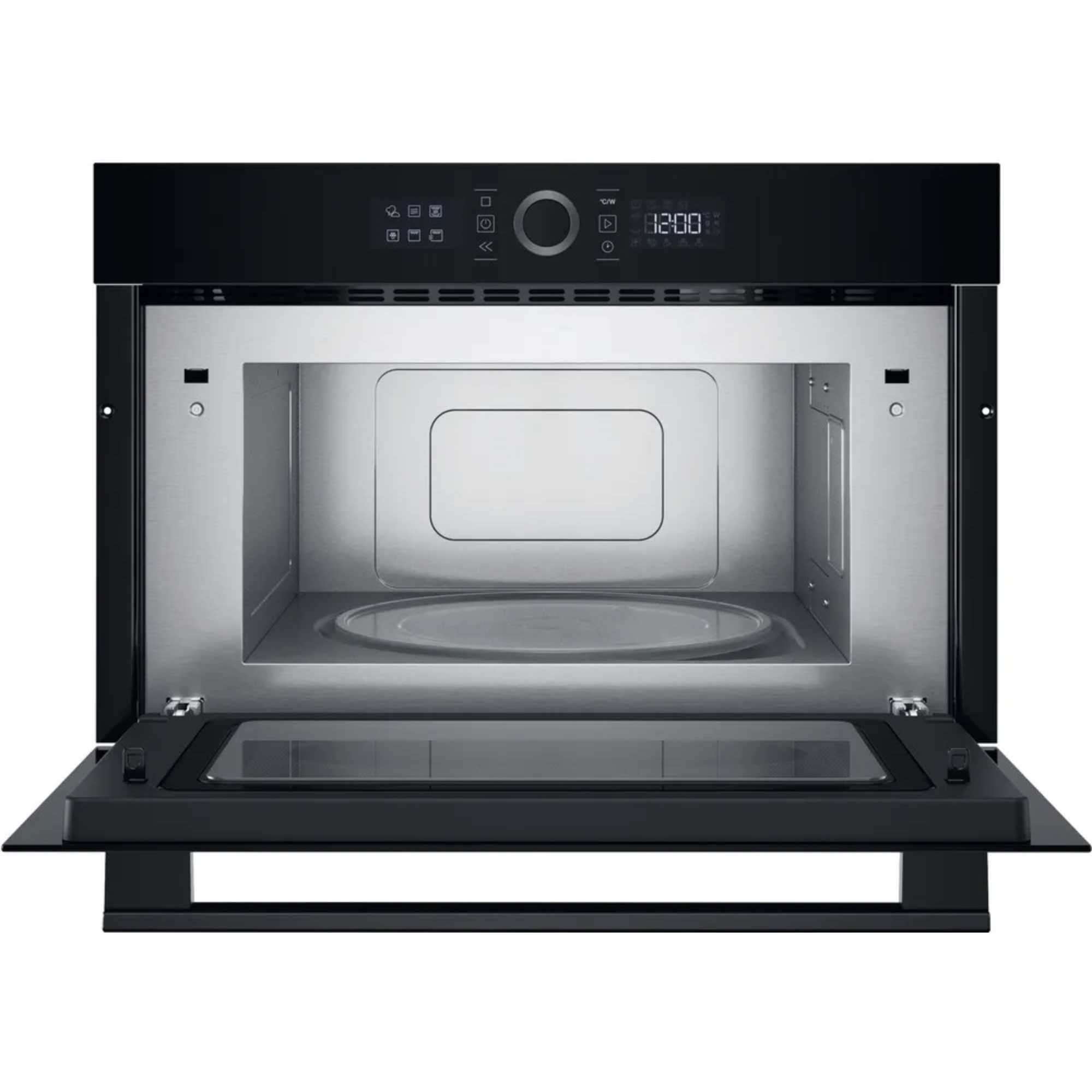 HMD44MBUK Class 4 Built-in 1000w Microwave with Quartz Grill - Black