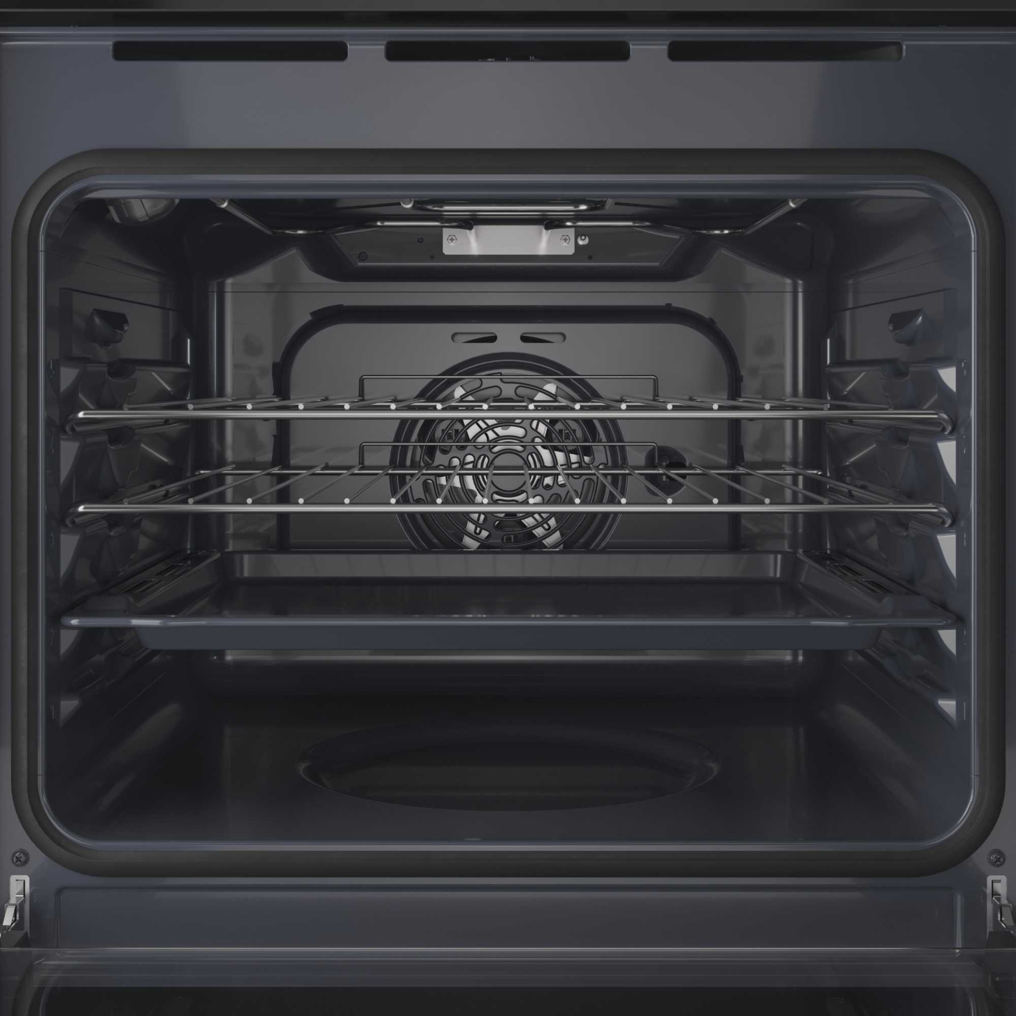 IO 233 B UK Click&Clean 60cm 71l Electric Single Fan Oven - Black