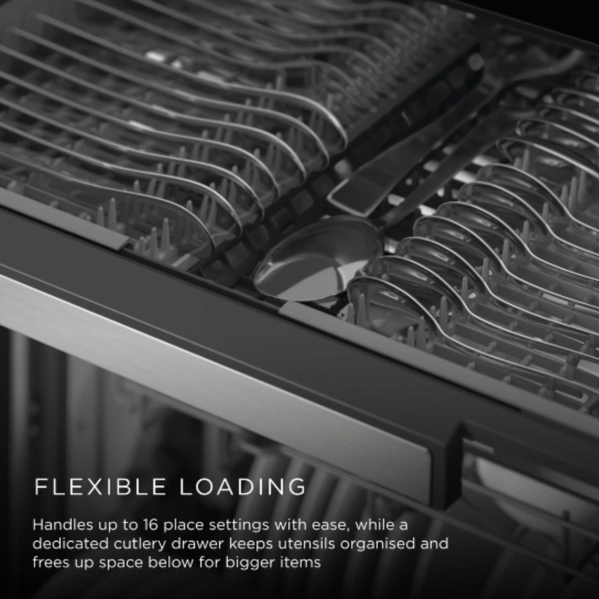 Series 9 Fully Integrated Full-Sized Dishwasher - DW60UT4HI2