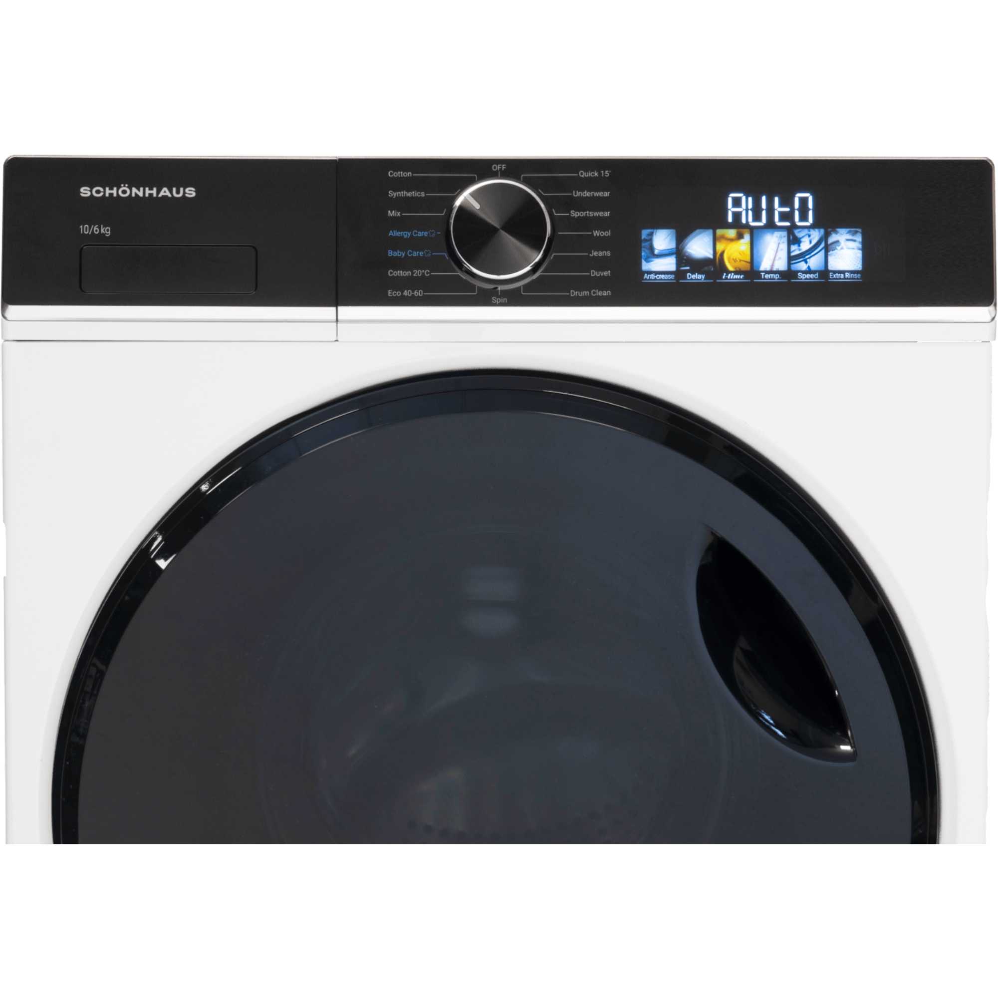 WDSF0110614AW 10kg Wash 6kg Dry Washer Dryer - White