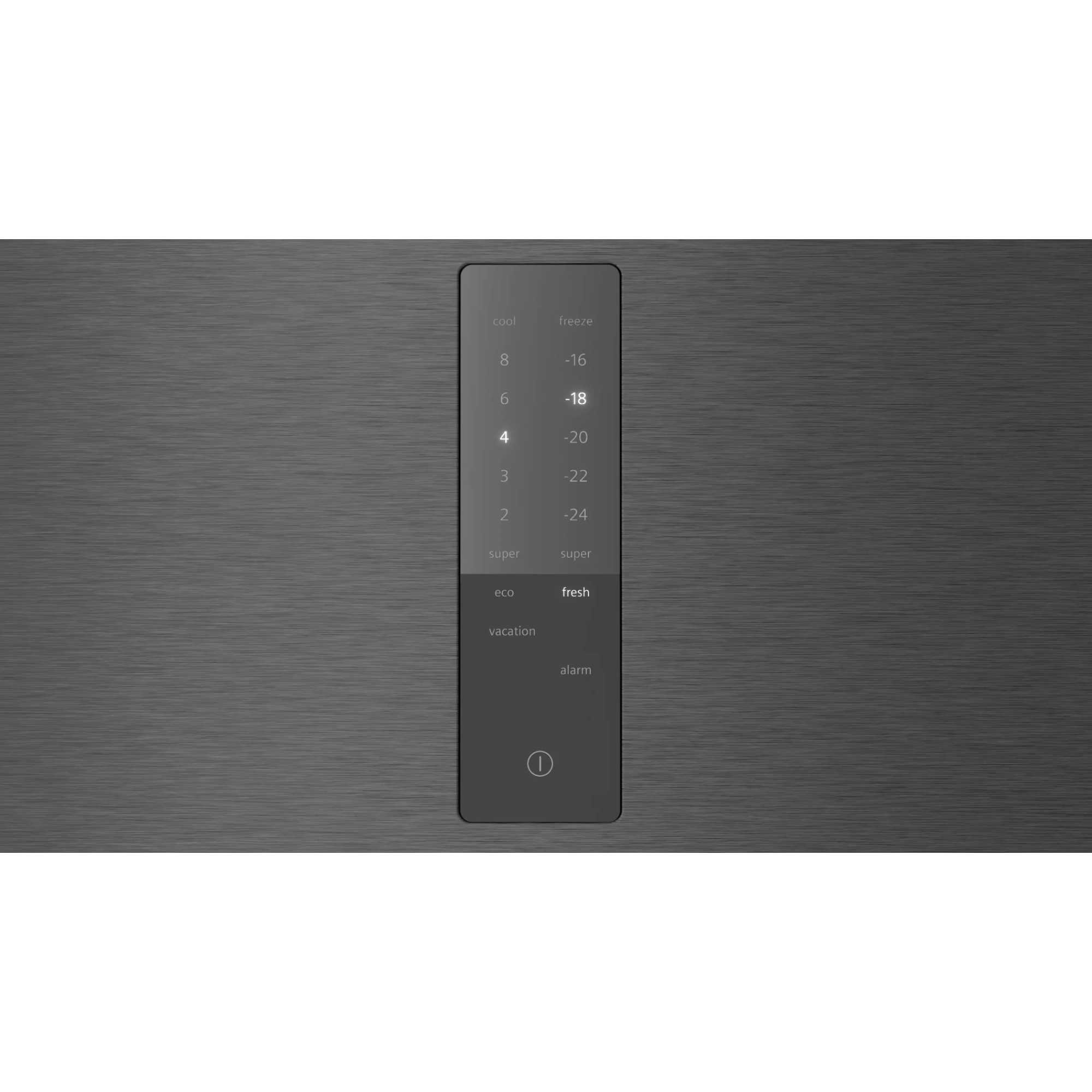 KG39NXXBF 363L Fridge Freezer Total noFrost - Black Steel