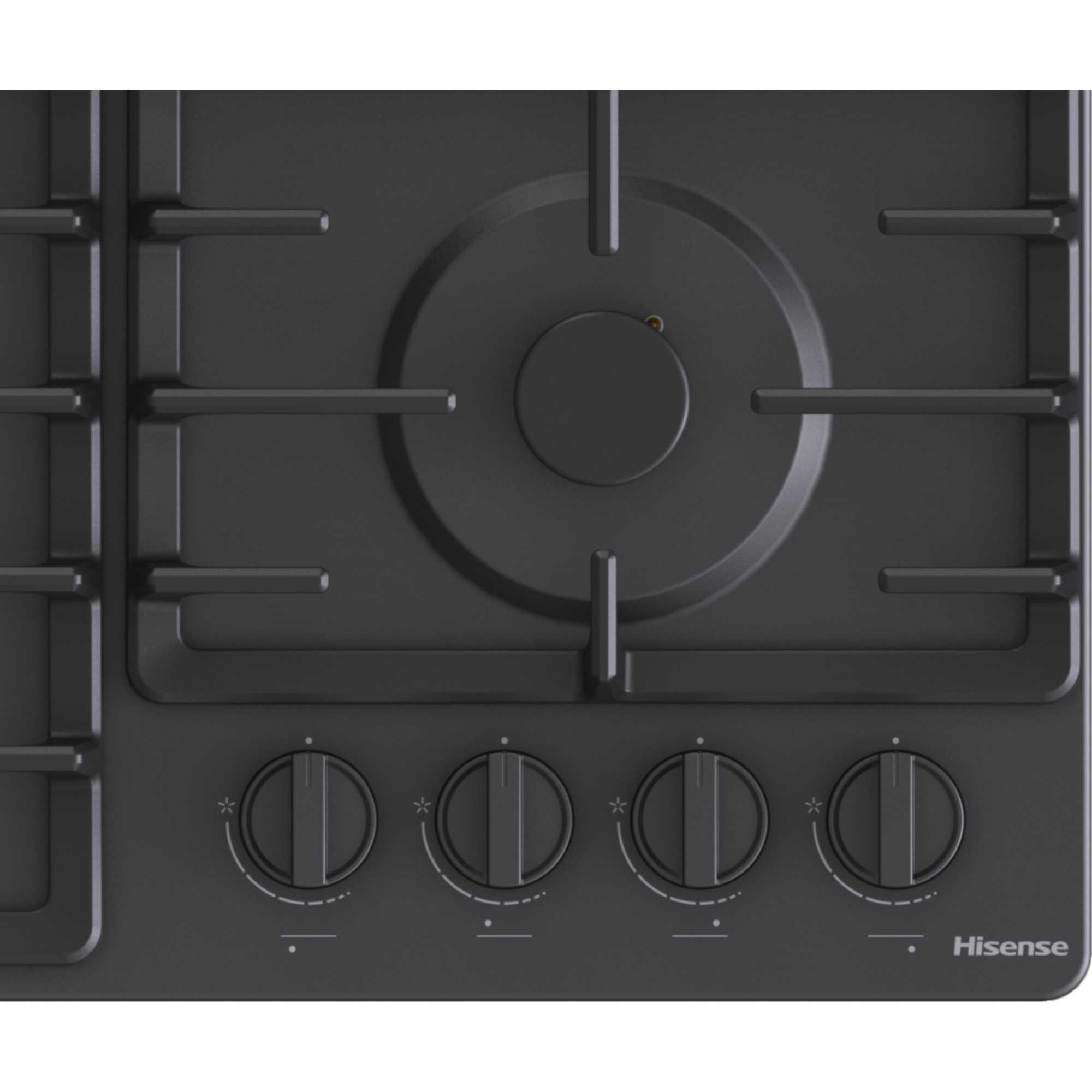 GM663BHF Hi2 60cm 4 Zone Gas Hob - Black