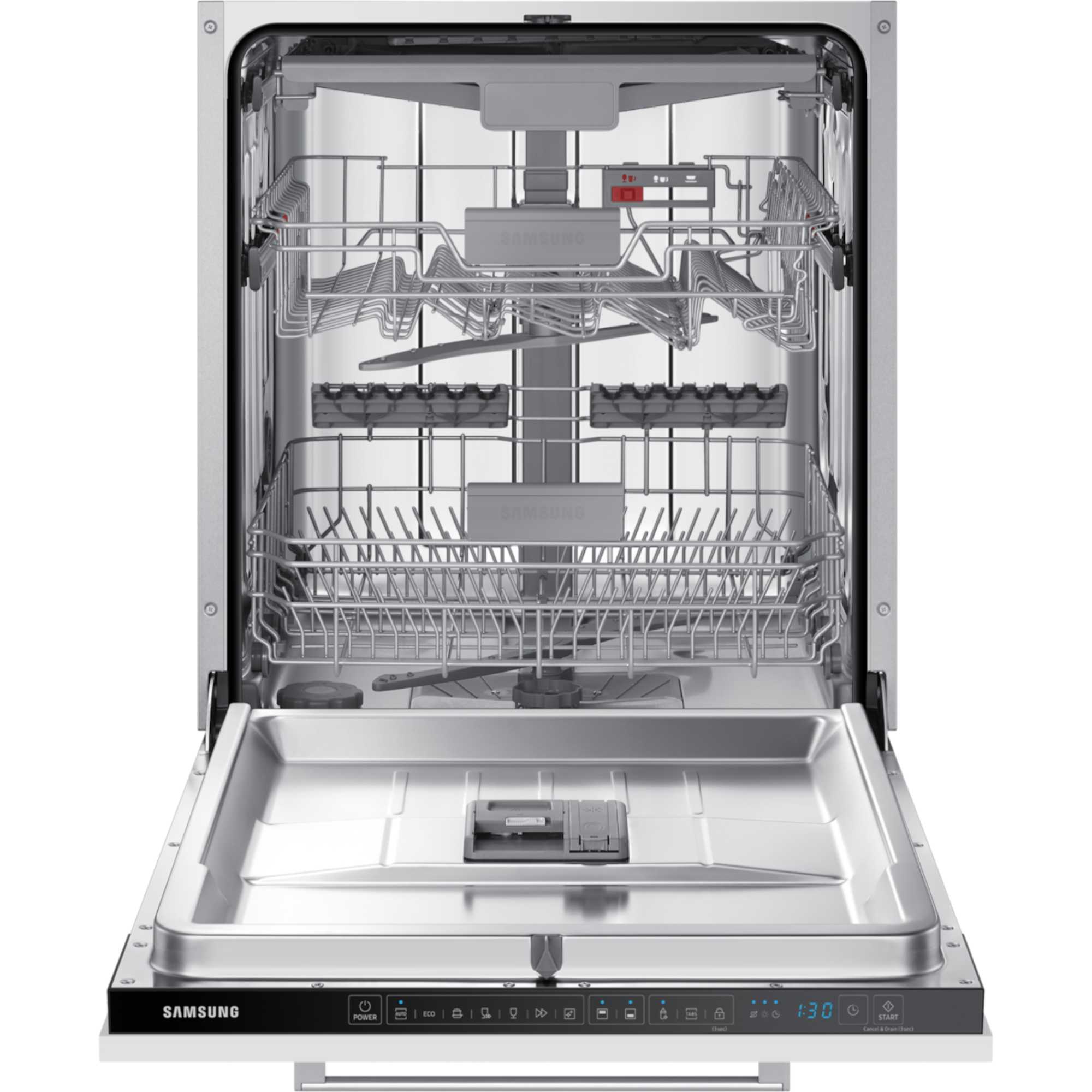 DW60CG550B00EU Series 7 14 Place Settings Built-In Dishwasher with Auto Door Open