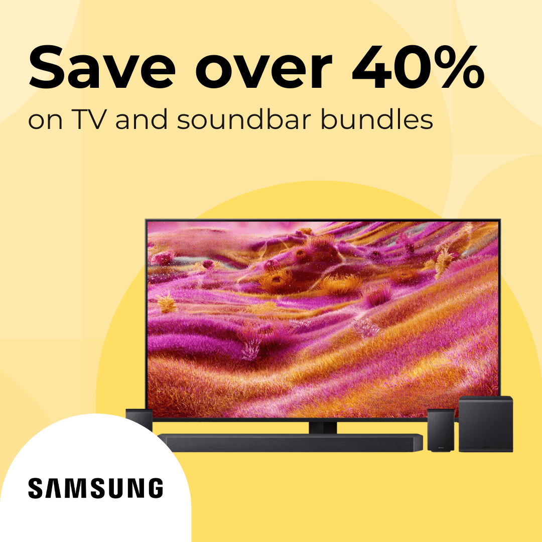 Soundbar and TV bundle deals