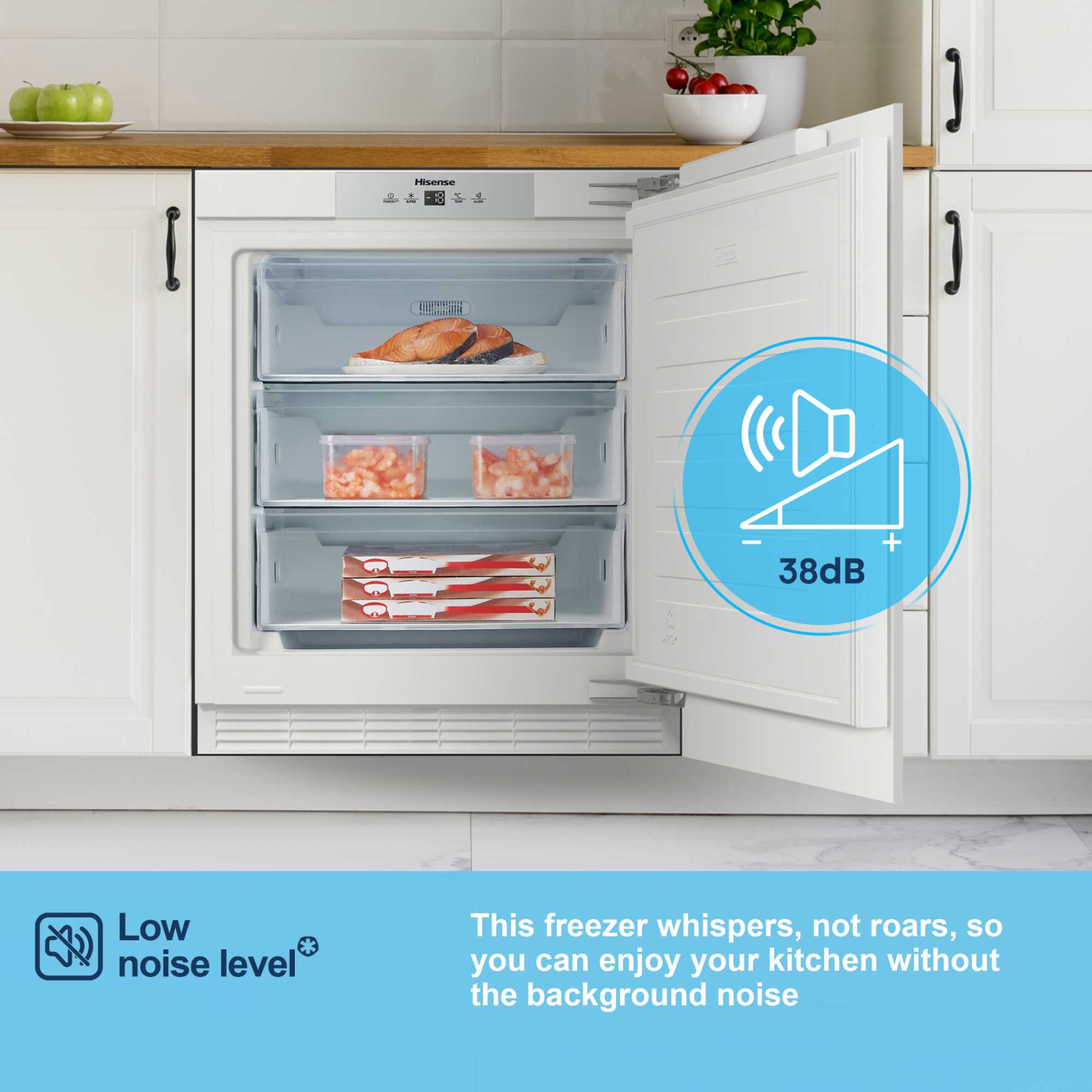 Built-In Undercounter Freezer Low Frost - MBUZ6097E