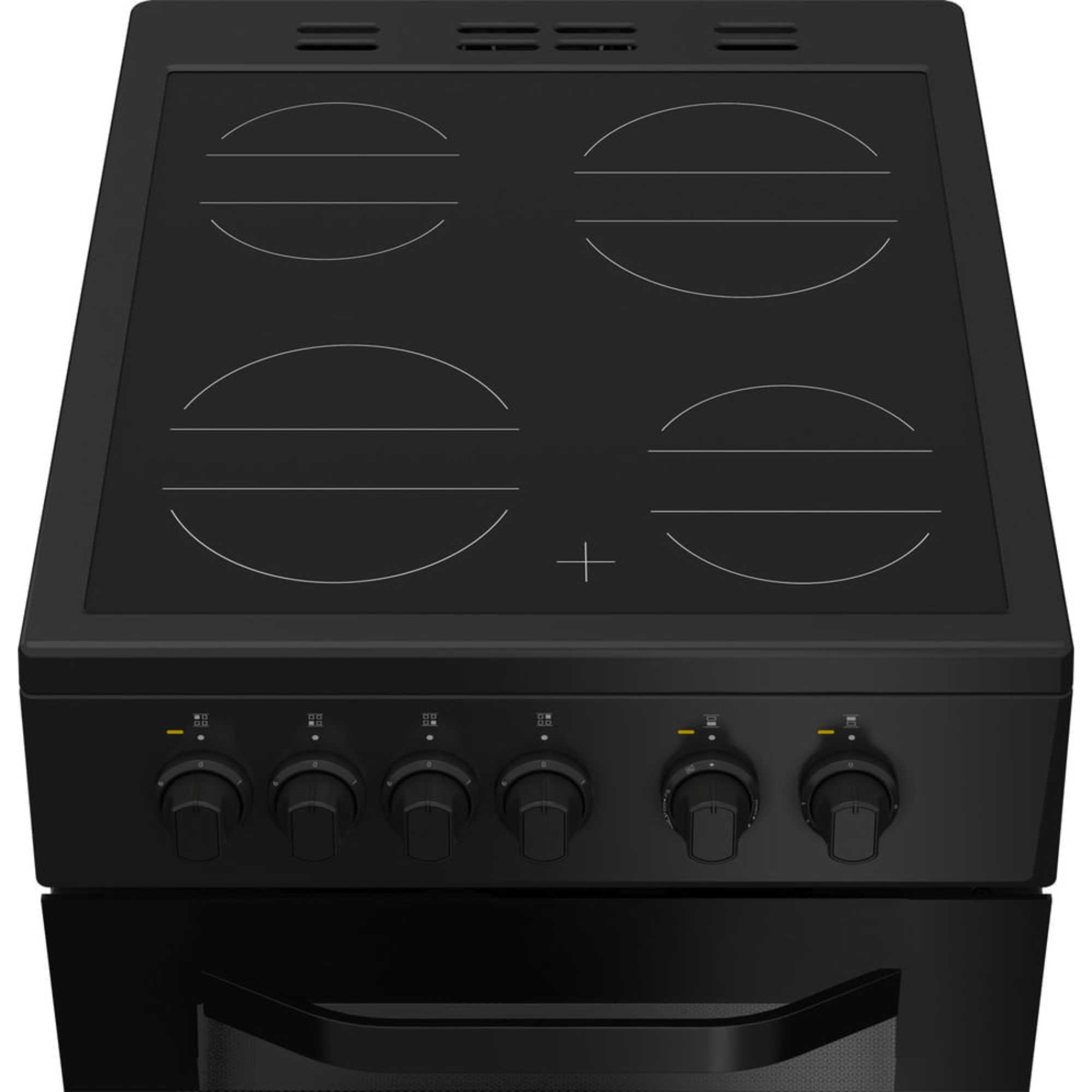 50cm Electric Single Oven Cooker - HTE5VCB