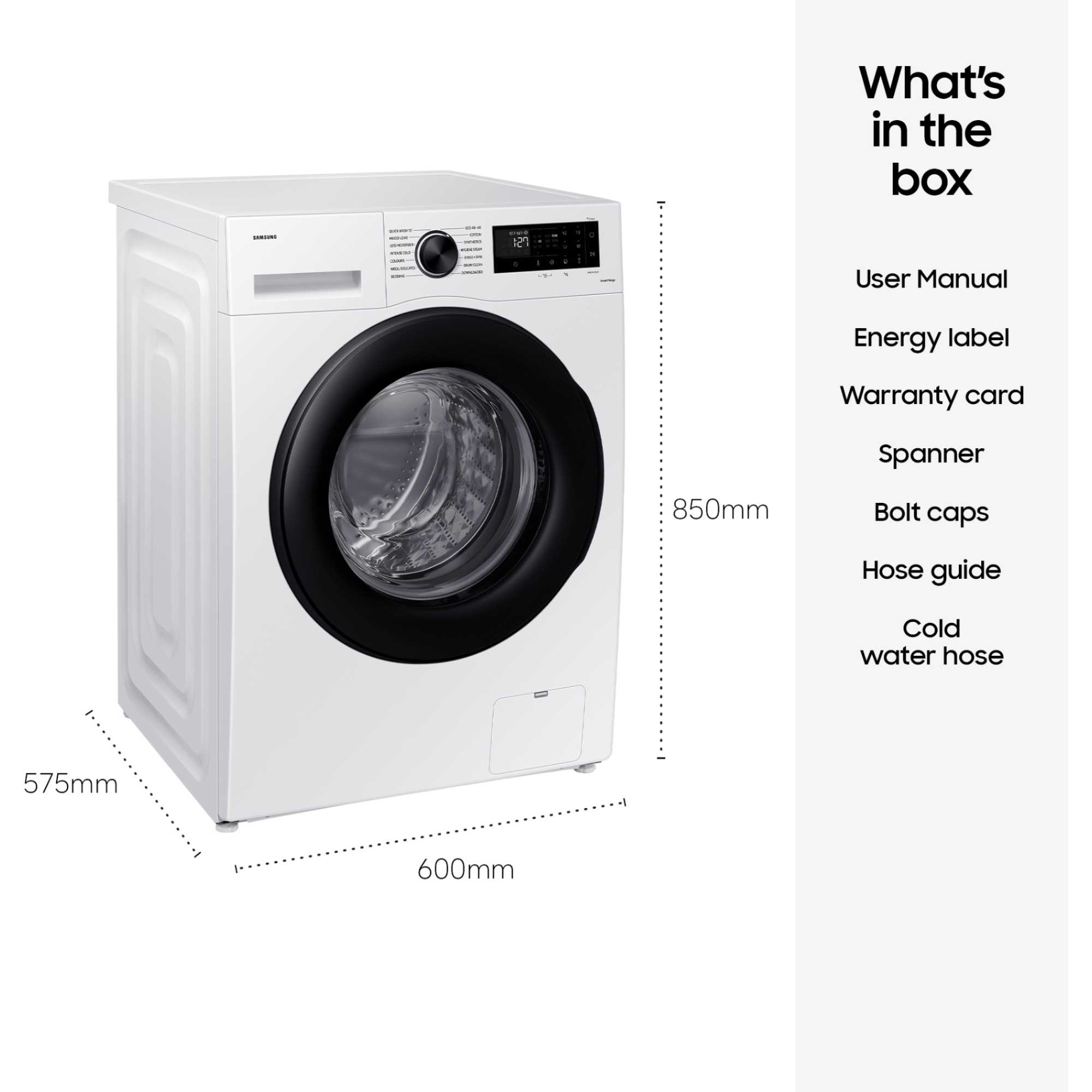 Series 5 AI 9kg 1400rpm Washing Machine - WW90CGC04DAEEU