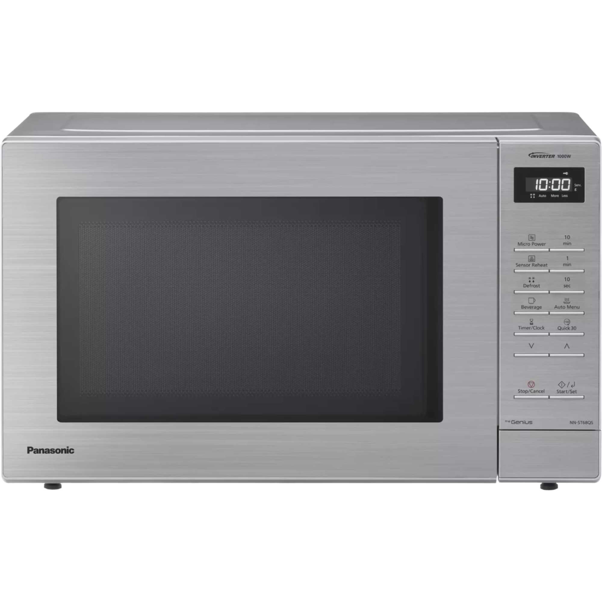 NN-ST68QS Inverter Solo 32L 1000W Microwave - Stainless Steel