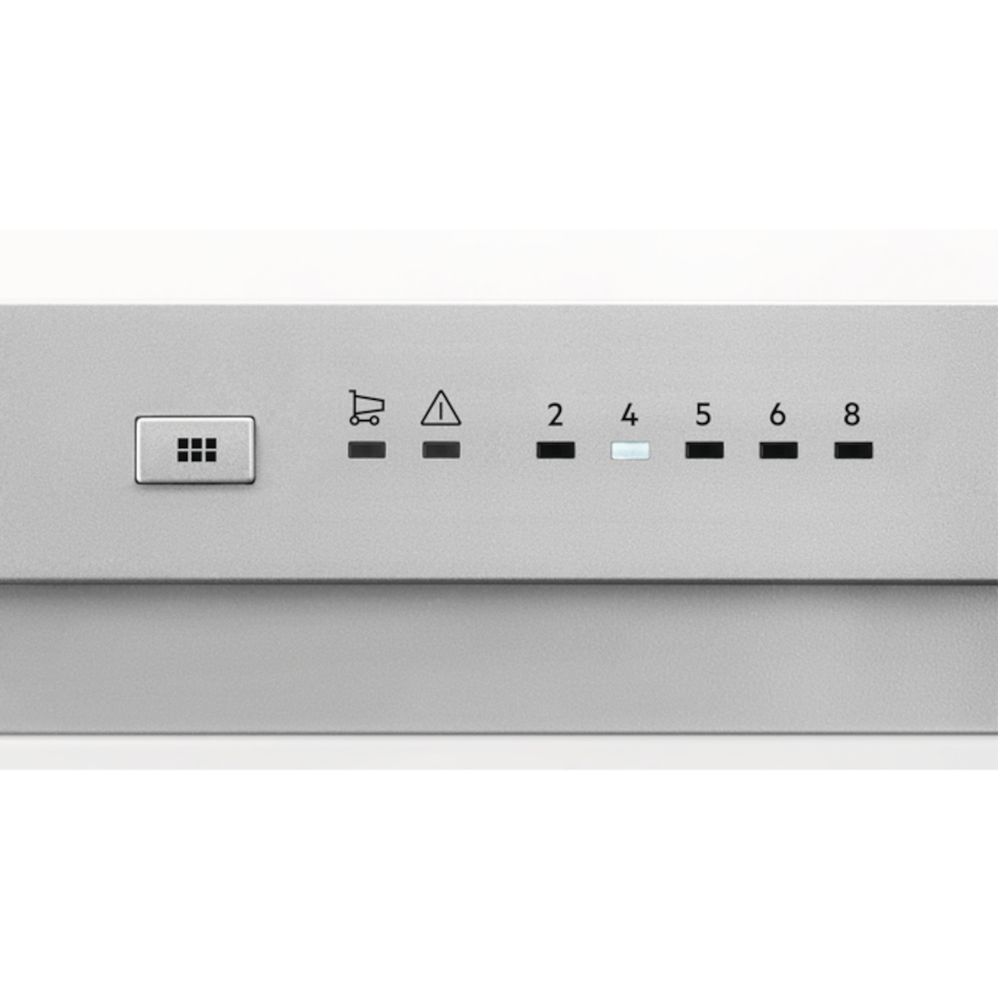 ZRME38FU2 MultiFlow Larder 390L Fridge - Stainless Steel