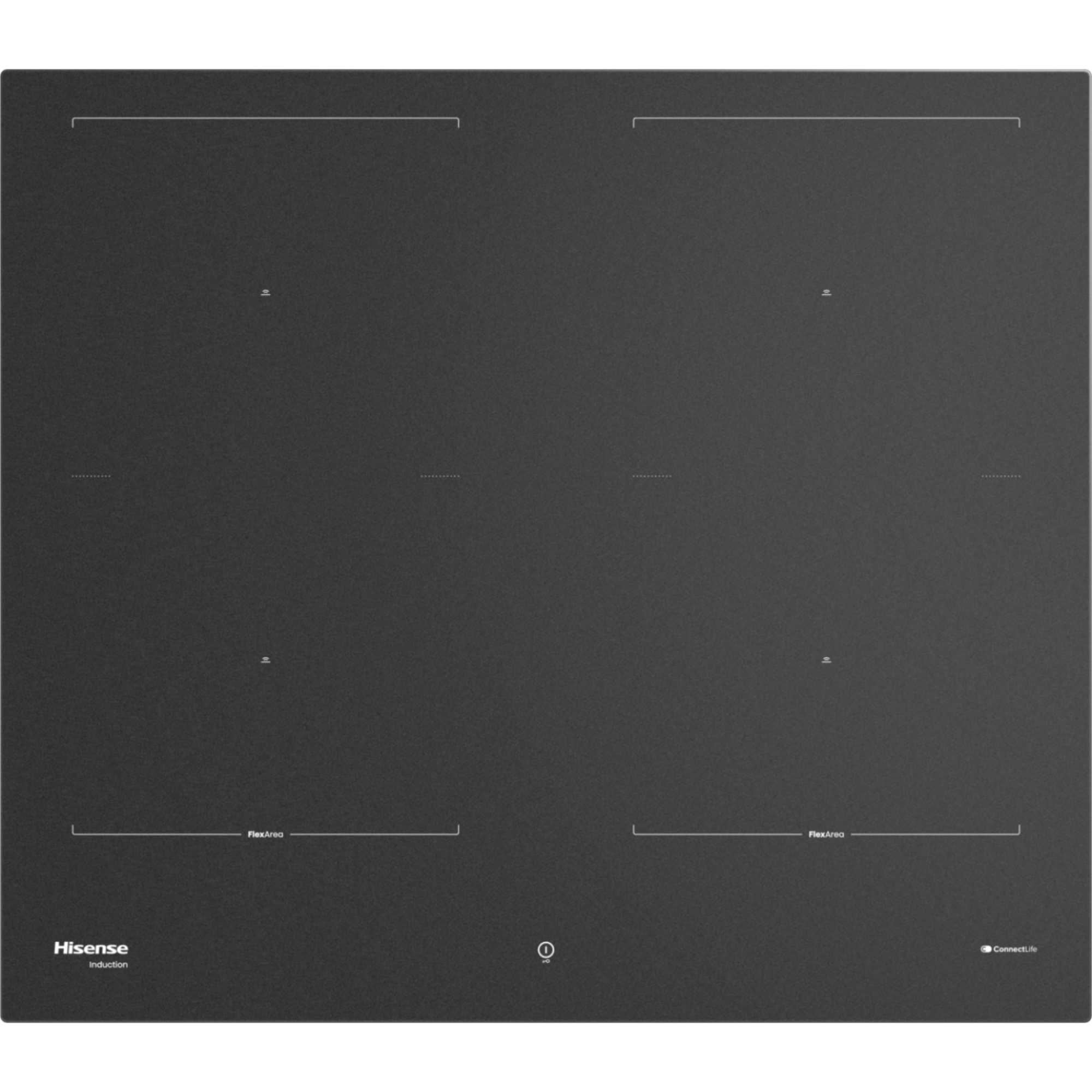 HI6443SRWF Hi8 60cm 4 Zone Induction Hob - Matt Black