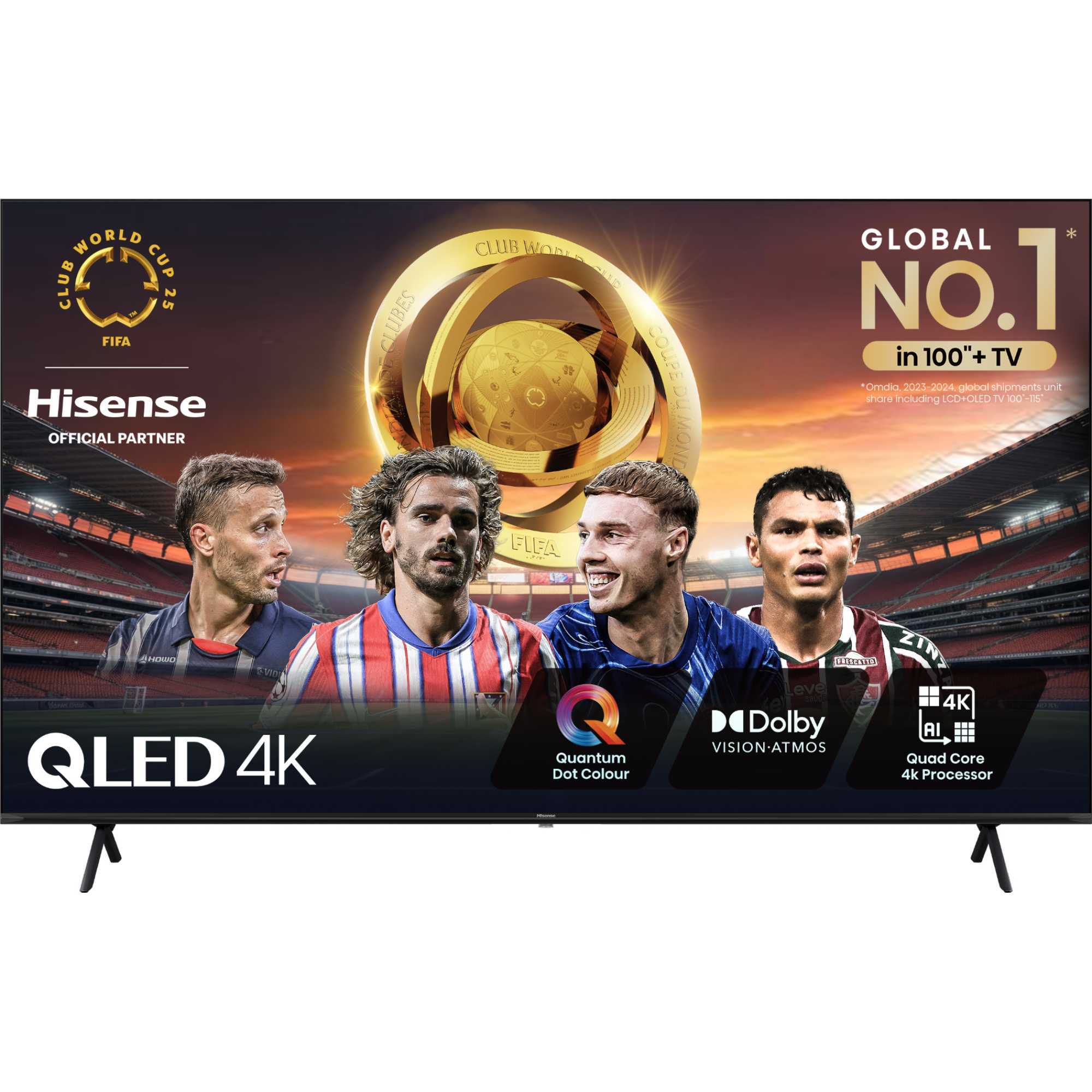 85E7NQTUK 85" 4K QLED Smart TV 60Hz Refresh Rate with Freely