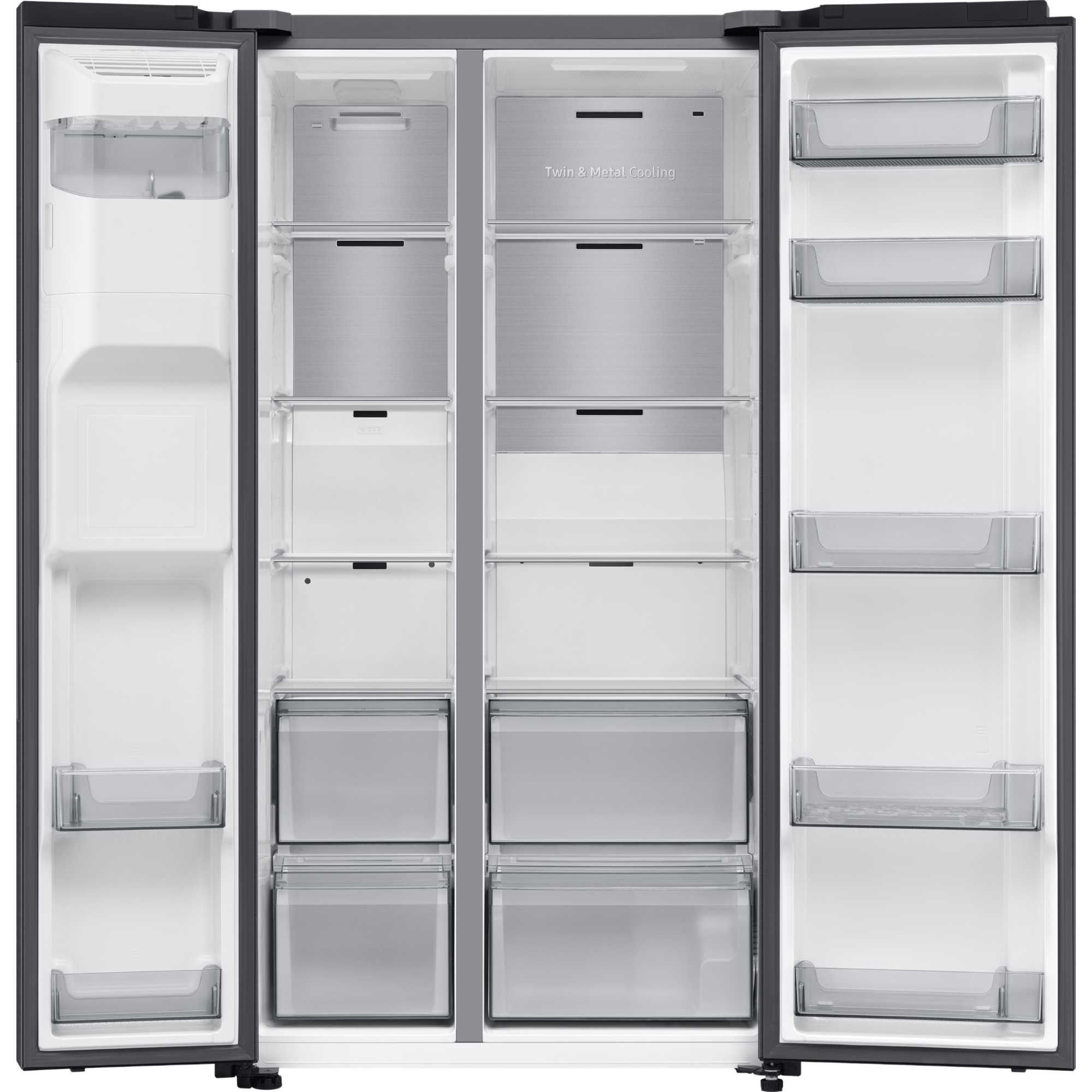 Series 7 SpaceMax American Fridge Freezer - Black - RS70F66KCFEU