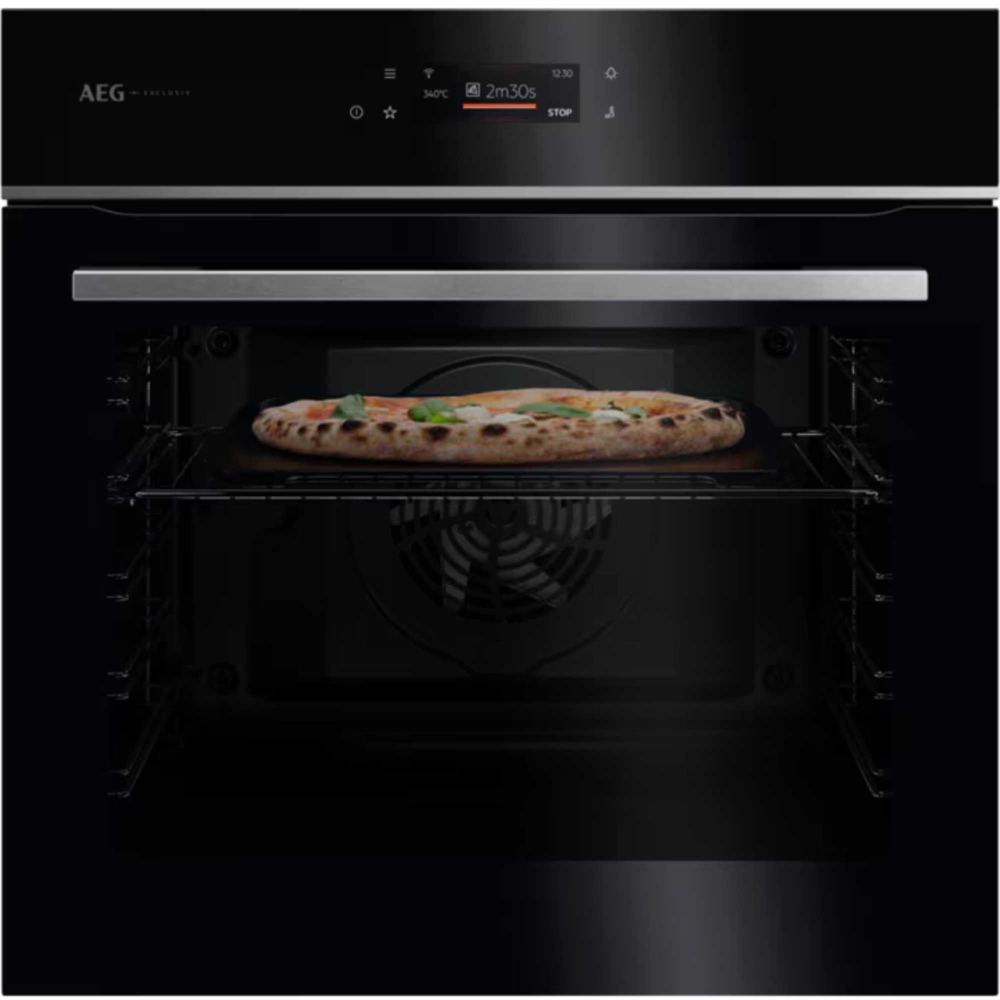 GX7PB63FSB PizzaExpert Built-in Electric Single Oven - Black