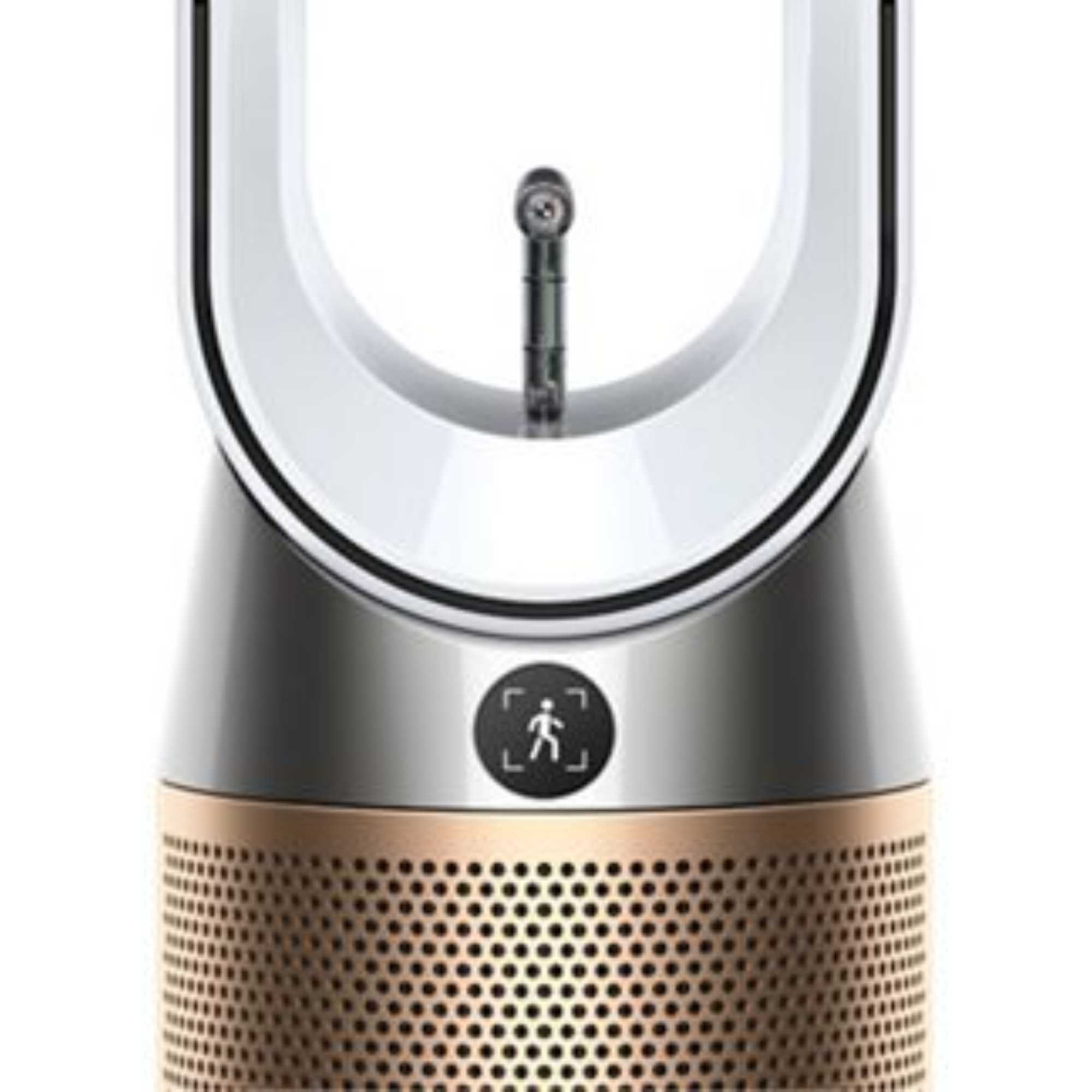 TP14 Find+Follow Purifier Fan - White + Gold