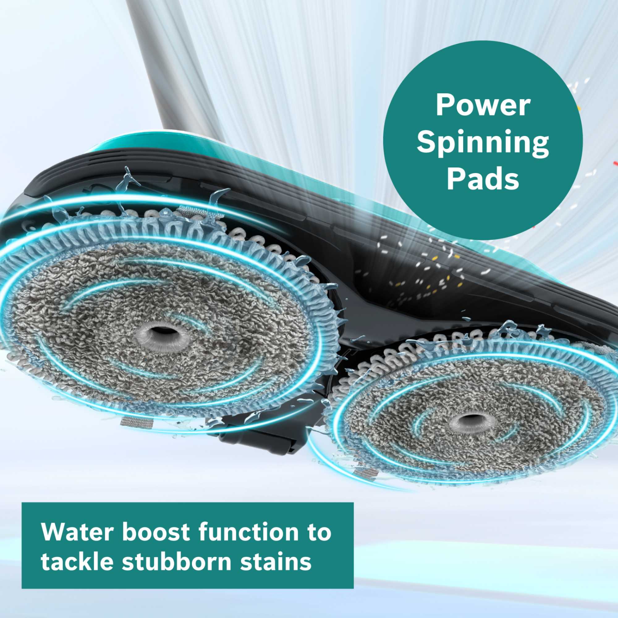 BCS71HYGGB Unlimited 7 Aqua Cordless Vacuum Cleaner & Mop - White