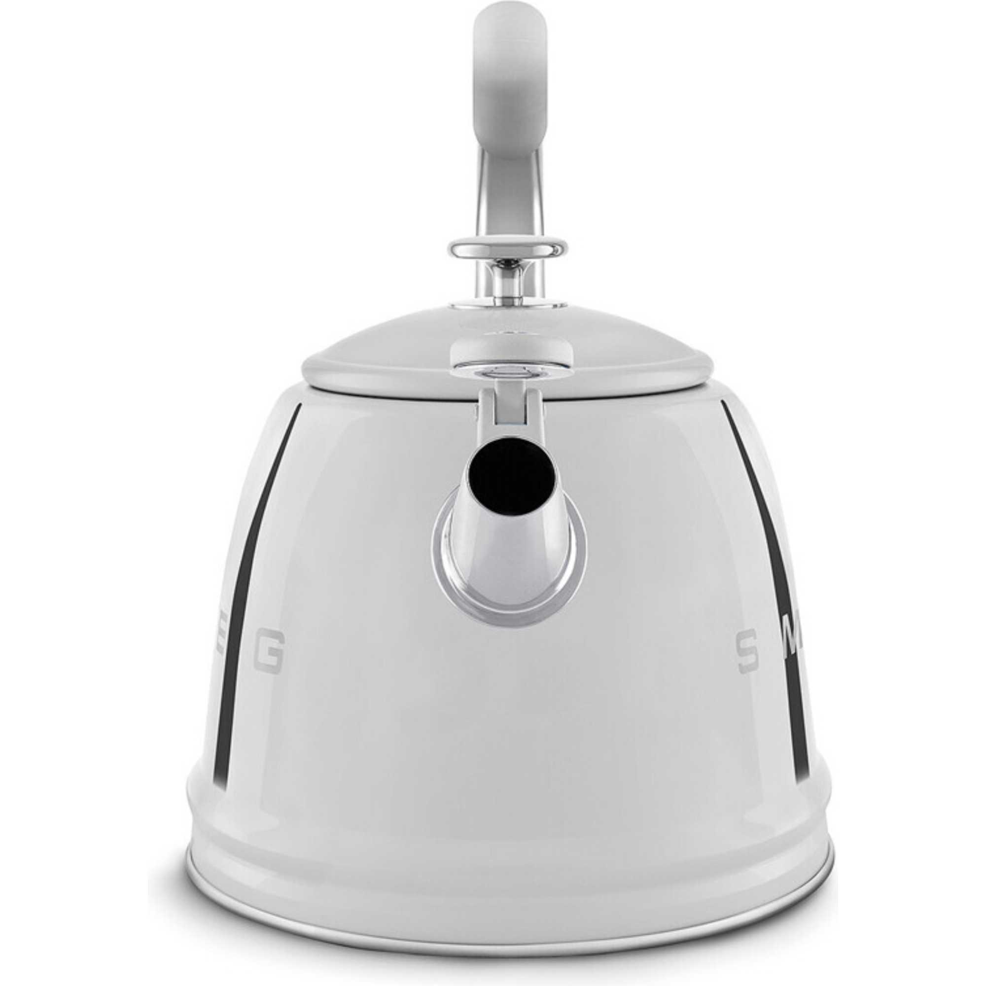 WKF01SS 2.3L 50s Style Whistling Kettle - Stainless Steel