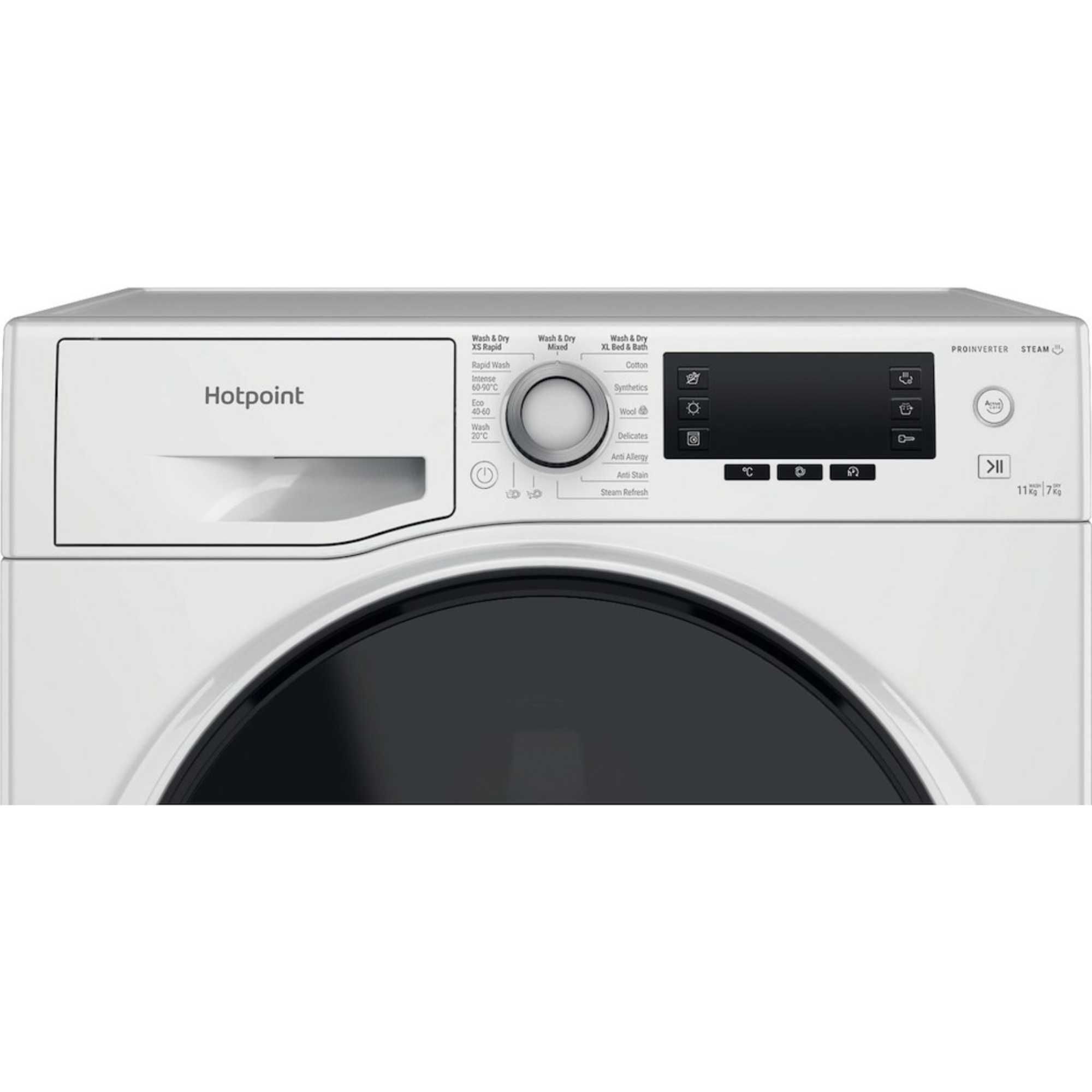 NDD 11748 DA UK 11kg Wash 7kg Dry Washer Dryer - White